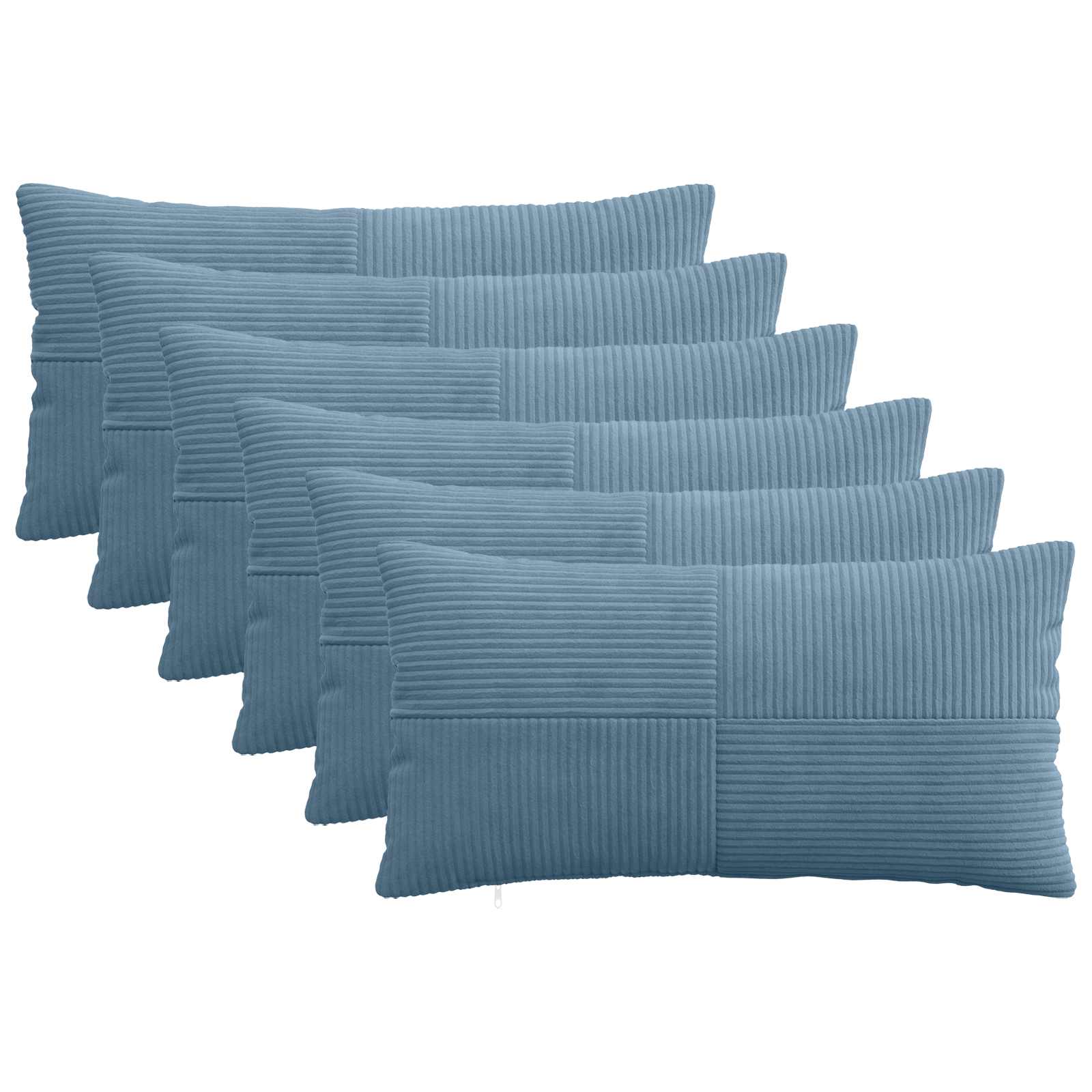 Párna huzat 6 pcs almelo kék 40 x 70 cm cord