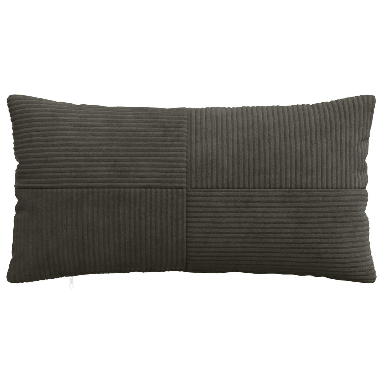 Párna huzat 12 pcs almelo antracitszürke 40 x 80 cm cord