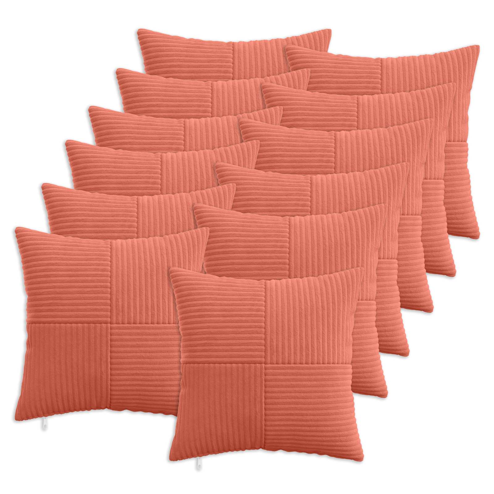 Párna huzat 12 pcs almelo piros narancs 45 x 45 cm cord