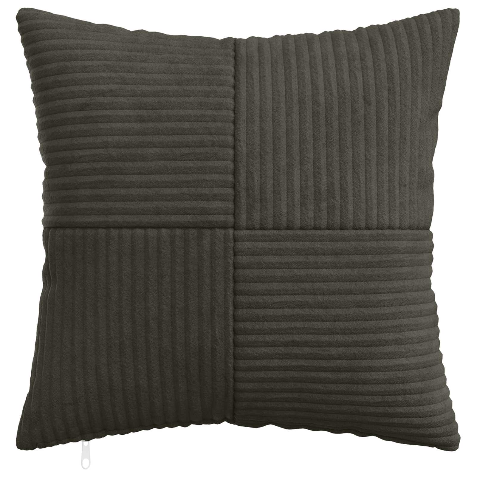 Párna huzat 12 pcs almelo antracitszürke 45 x 45 cm cord