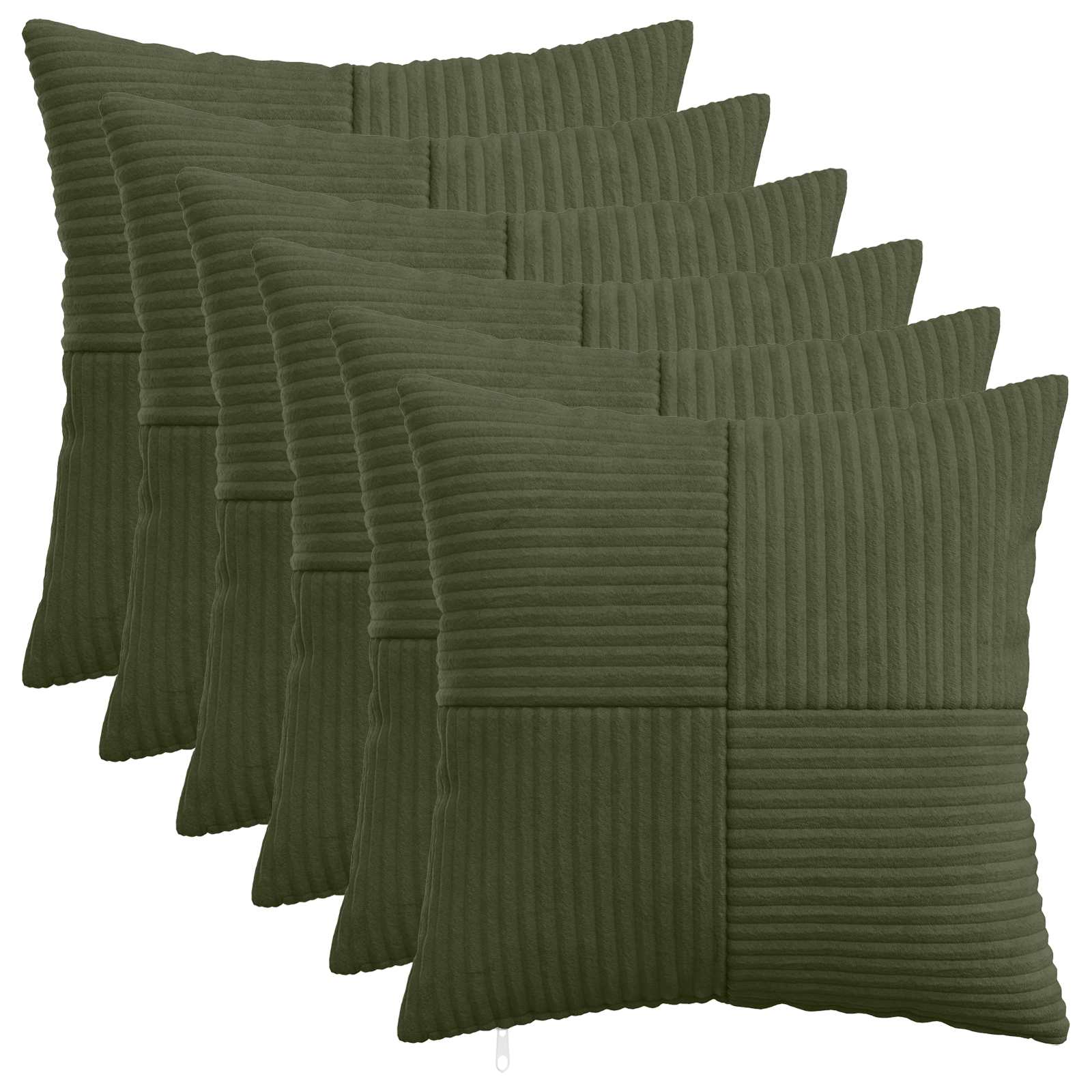 Párna huzat 6 pcs almelo zöld 45 x 45 cm cord