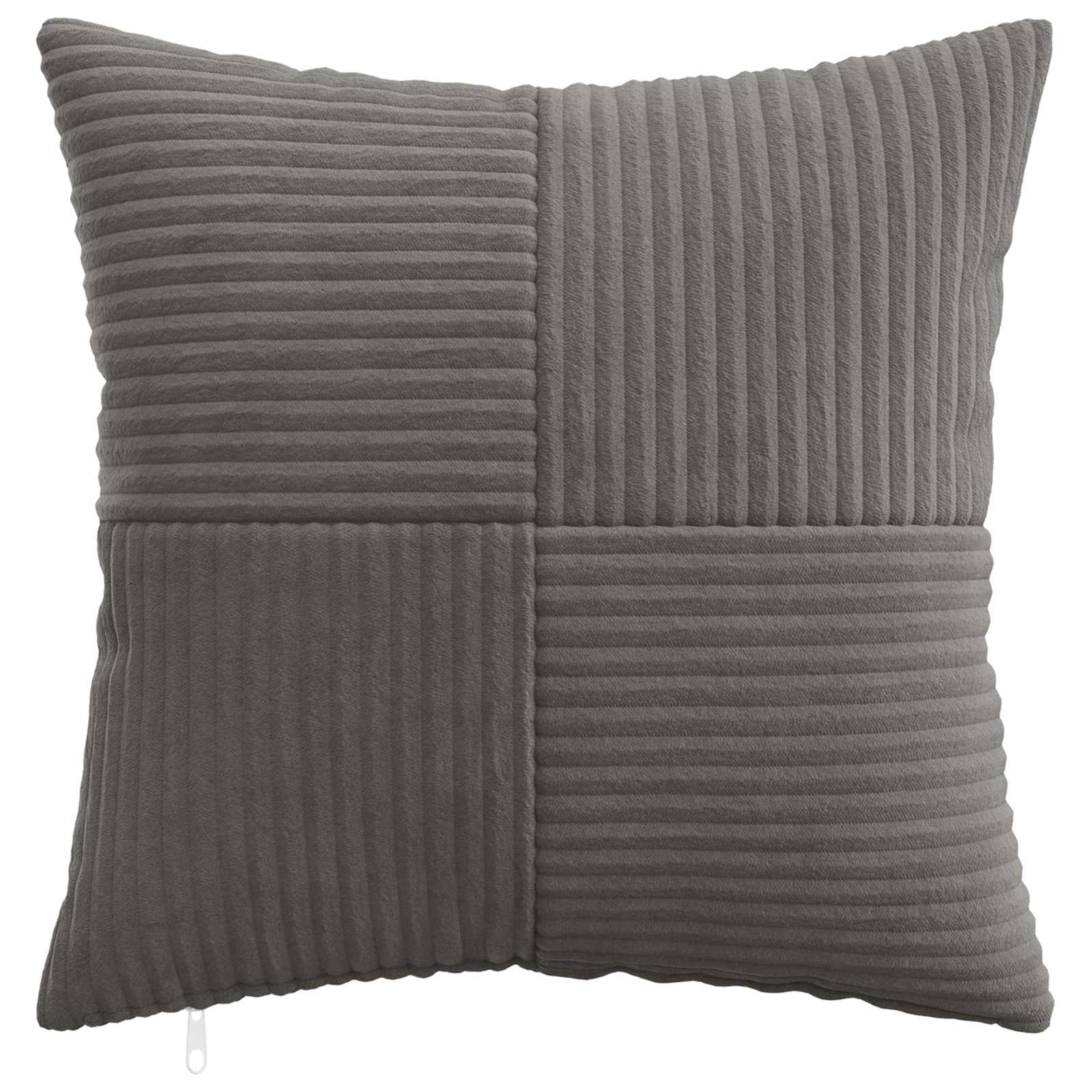 Párna huzat 12 pcs almelo sötétszürke 50 x 50 cm cord