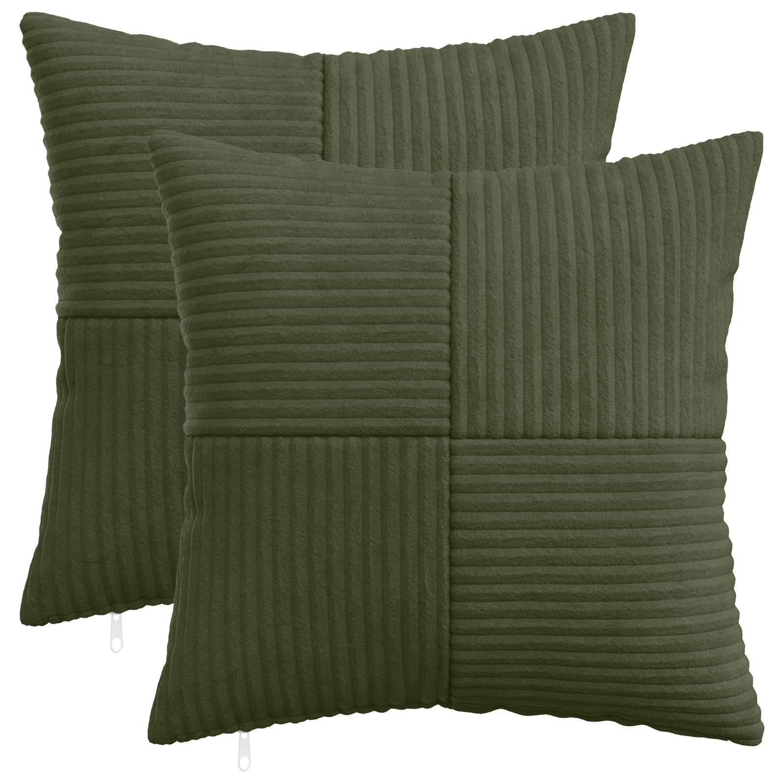 Párna huzat 2 pcs almelo zöld 50 x 50 cm cord