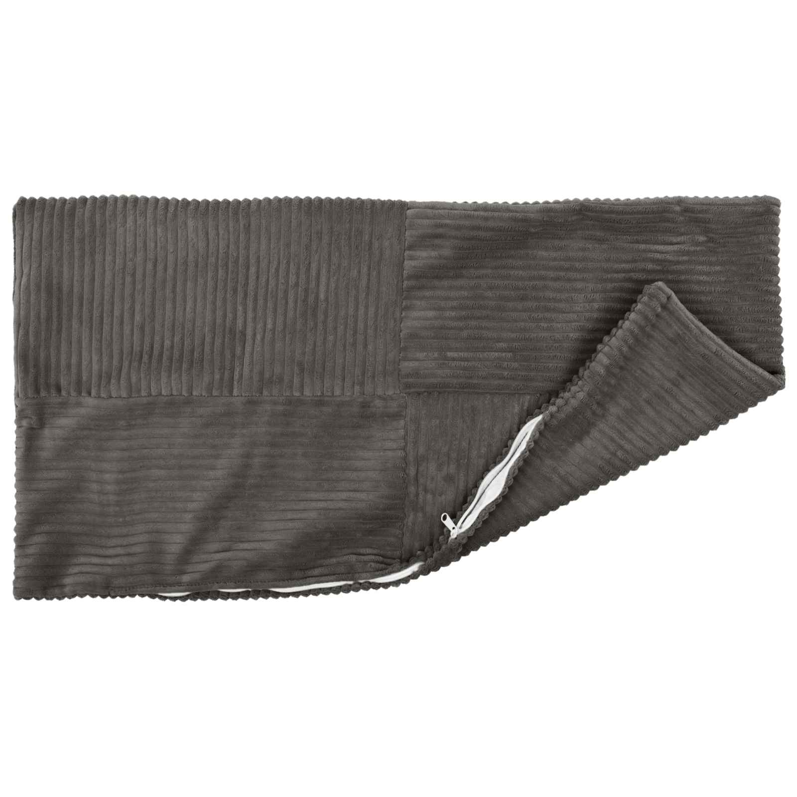 Párna huzat 2 pcs almelo sötétszürke 50 x 75 cm cord