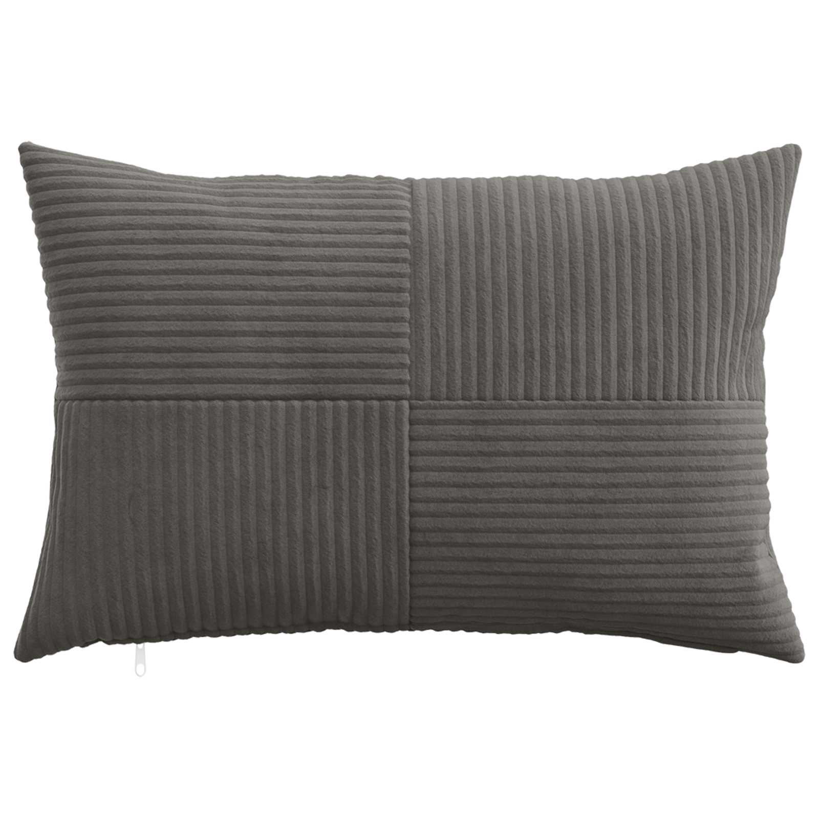 Párna huzat 2 pcs almelo sötétszürke 50 x 75 cm cord