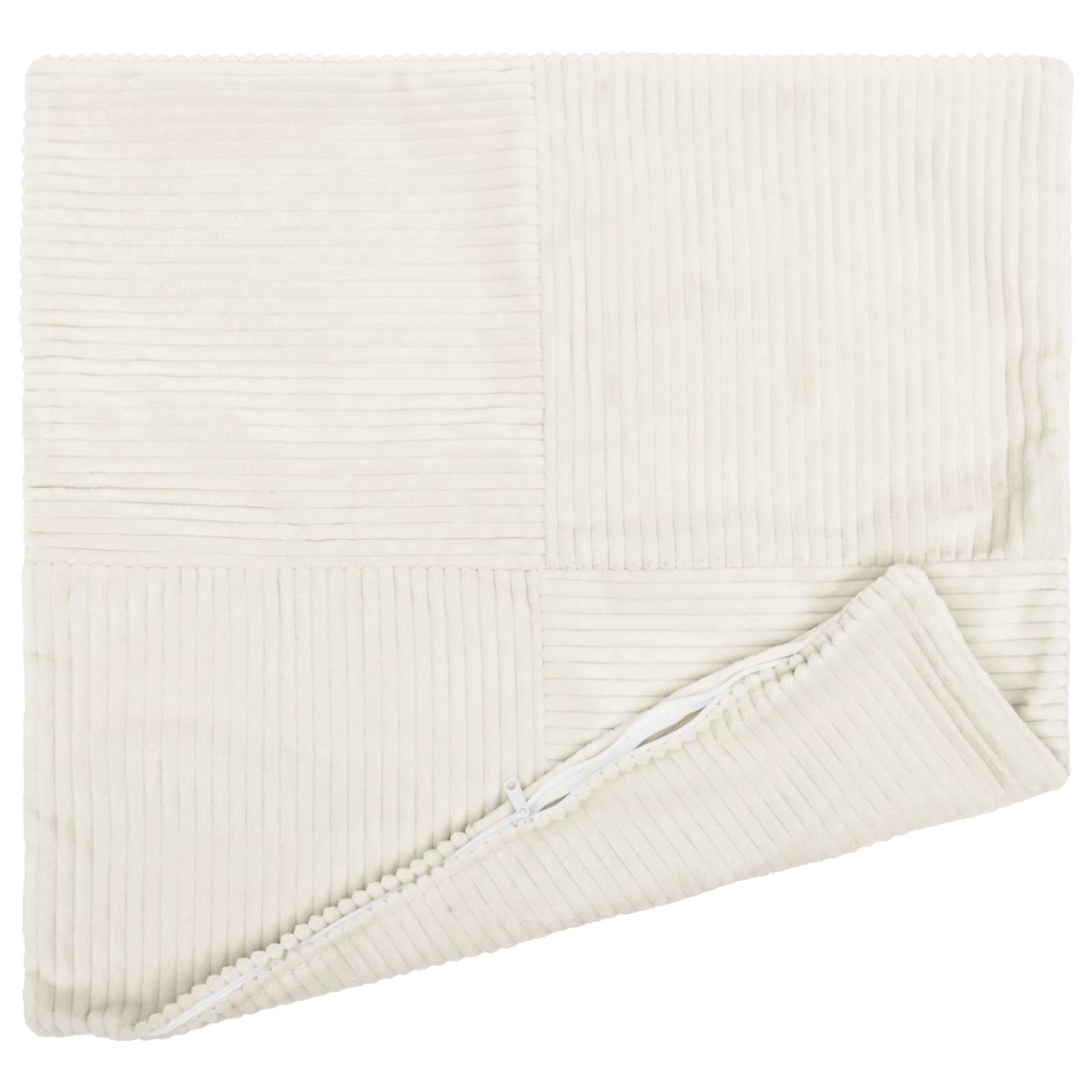 Párna huzat 2 pcs almelo krémszínű 55 x 55 cm cord