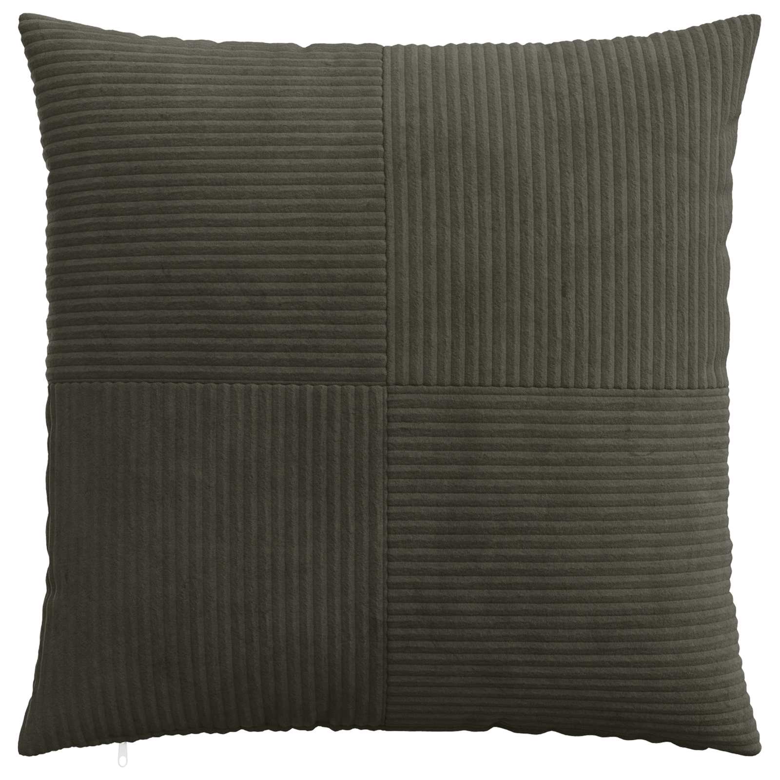 Párna huzat 2 pcs almelo antracitszürke 55 x 55 cm cord