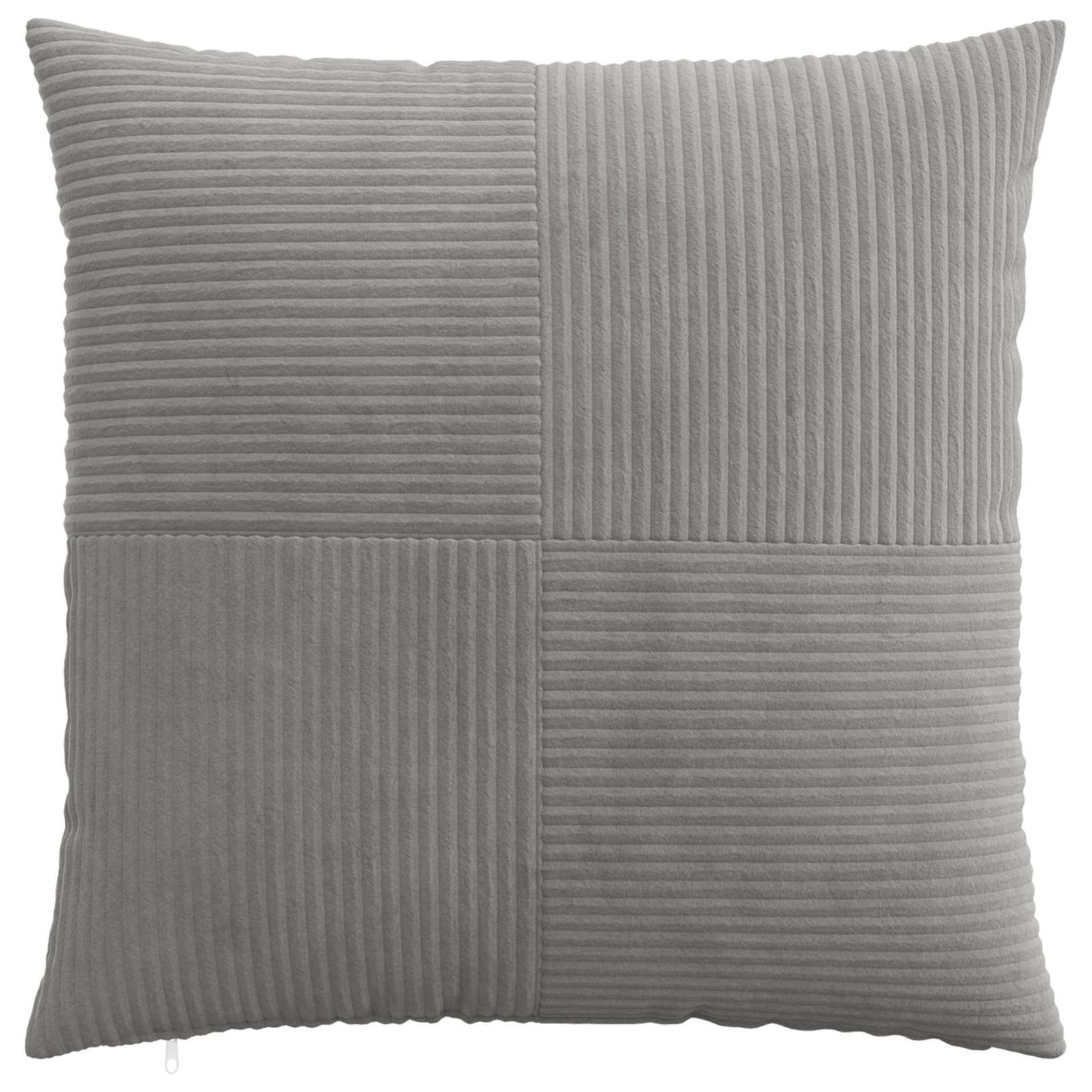 Párna huzat 6 db almelo világosszürke 65 x 65 cm cord