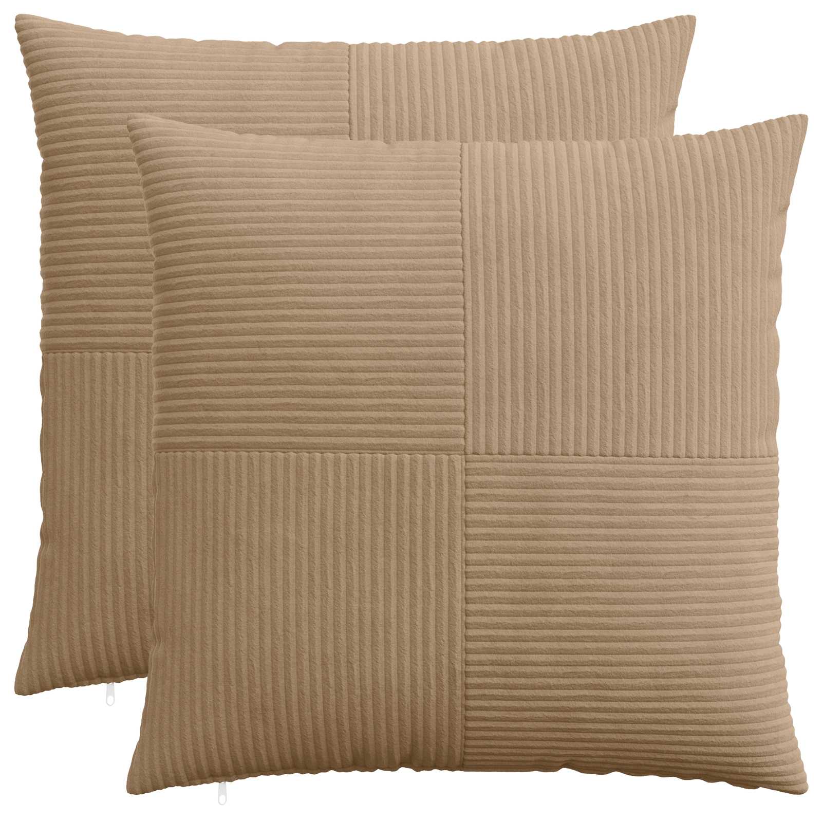 Párna huzat 2 pcs almelo barna 70 x 70 cm cord