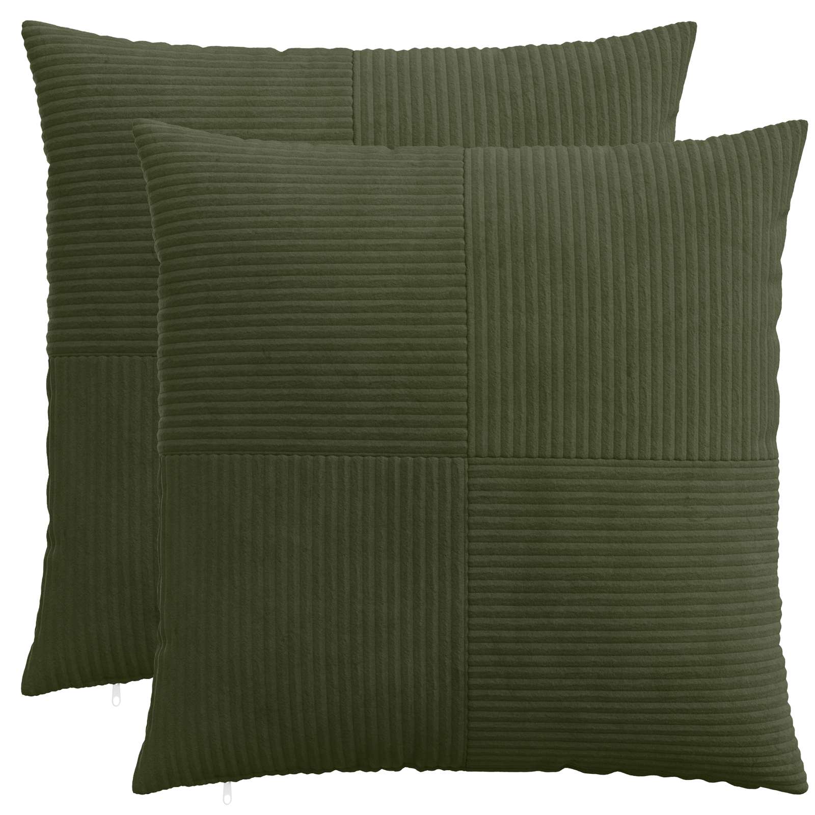 Párna huzat 2 pcs almelo zöld 80 x 80 cm cord