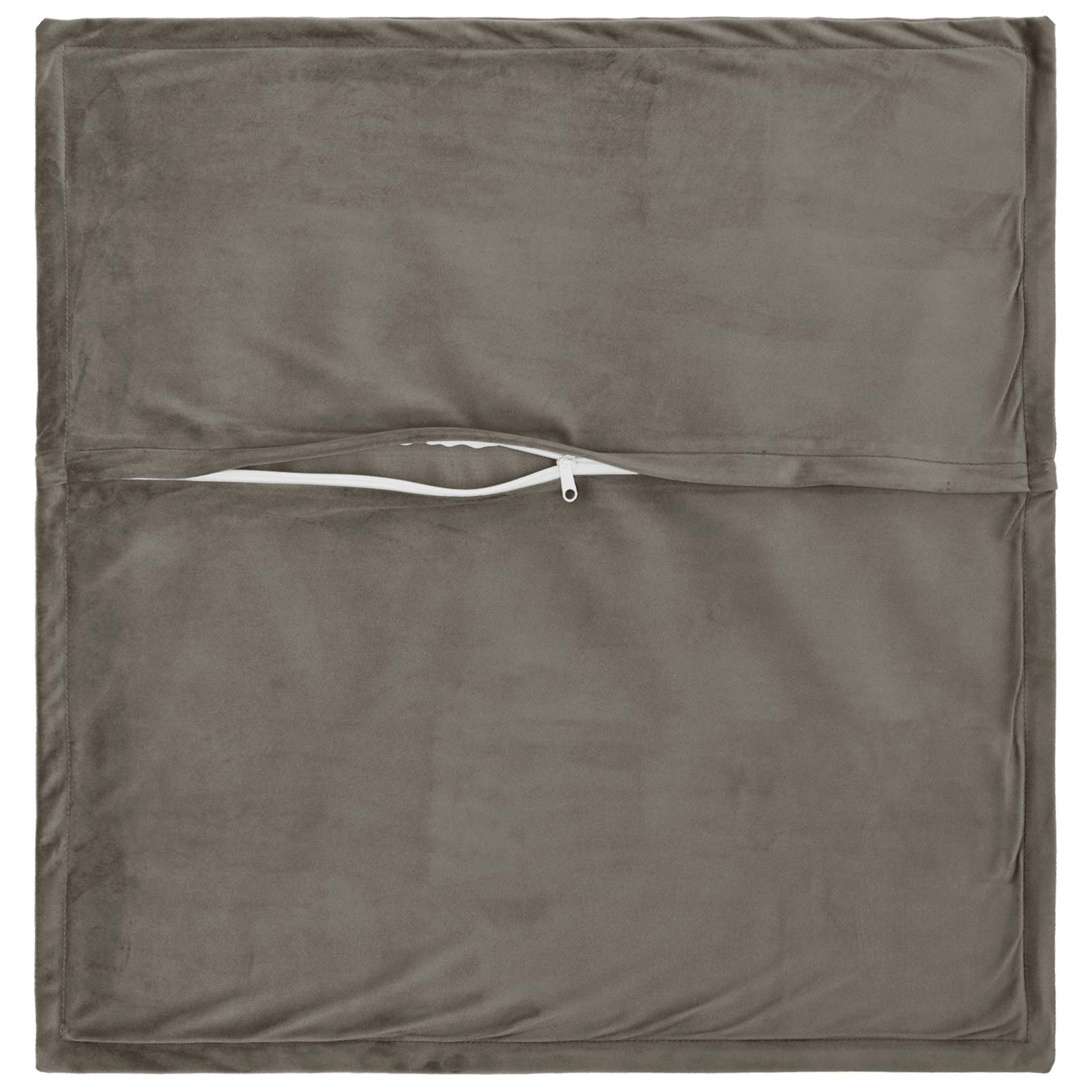 Párna huzat 2 pcs houten világosszürke 30 x 30 cm bársony