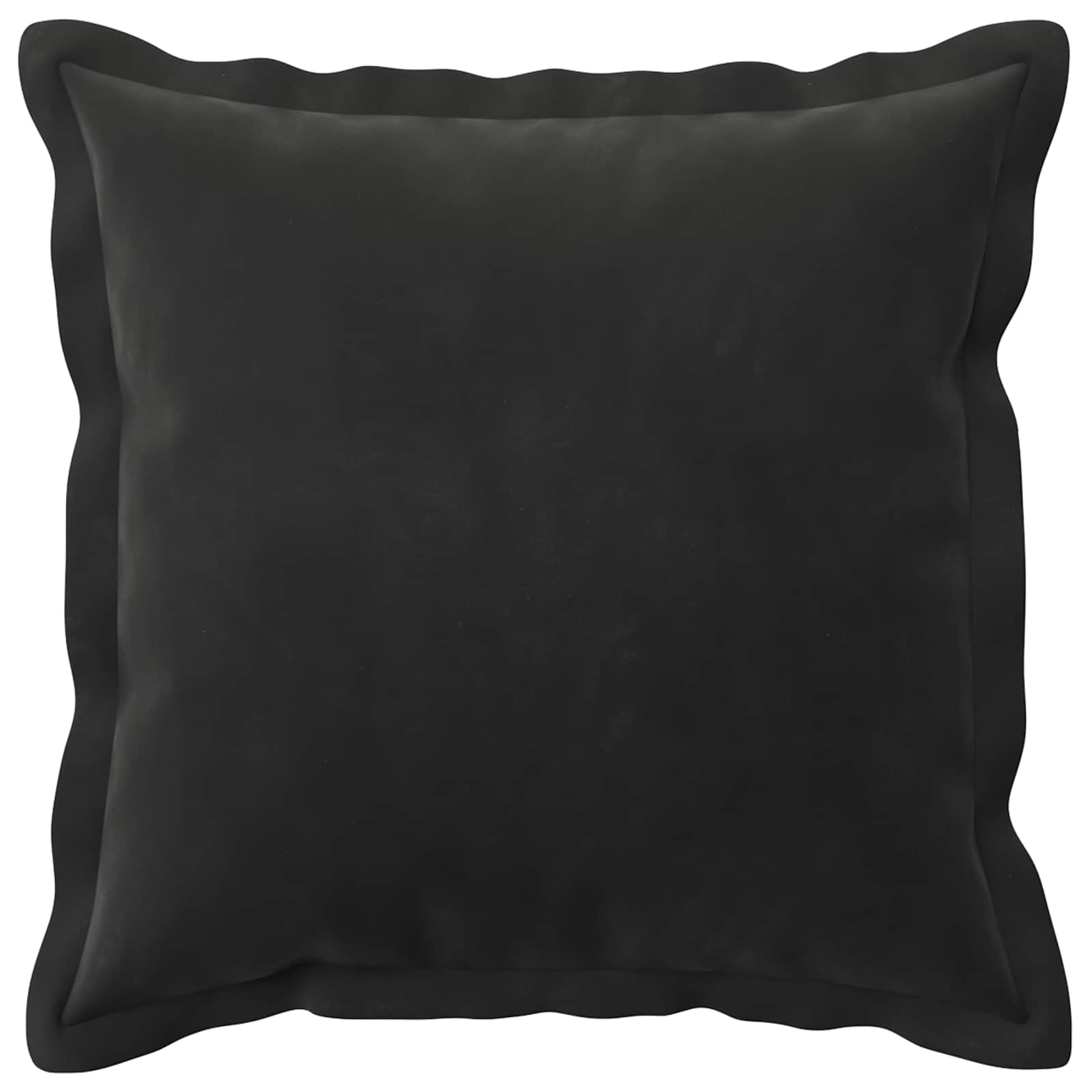 Párna huzat 2 pcs houten fekete 30 x 30 cm bársony