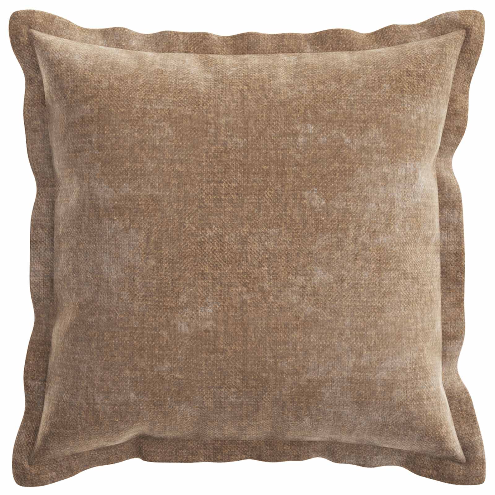 Párna huzat 6 pcs houten barna 30 x 30 cm chenille szövet