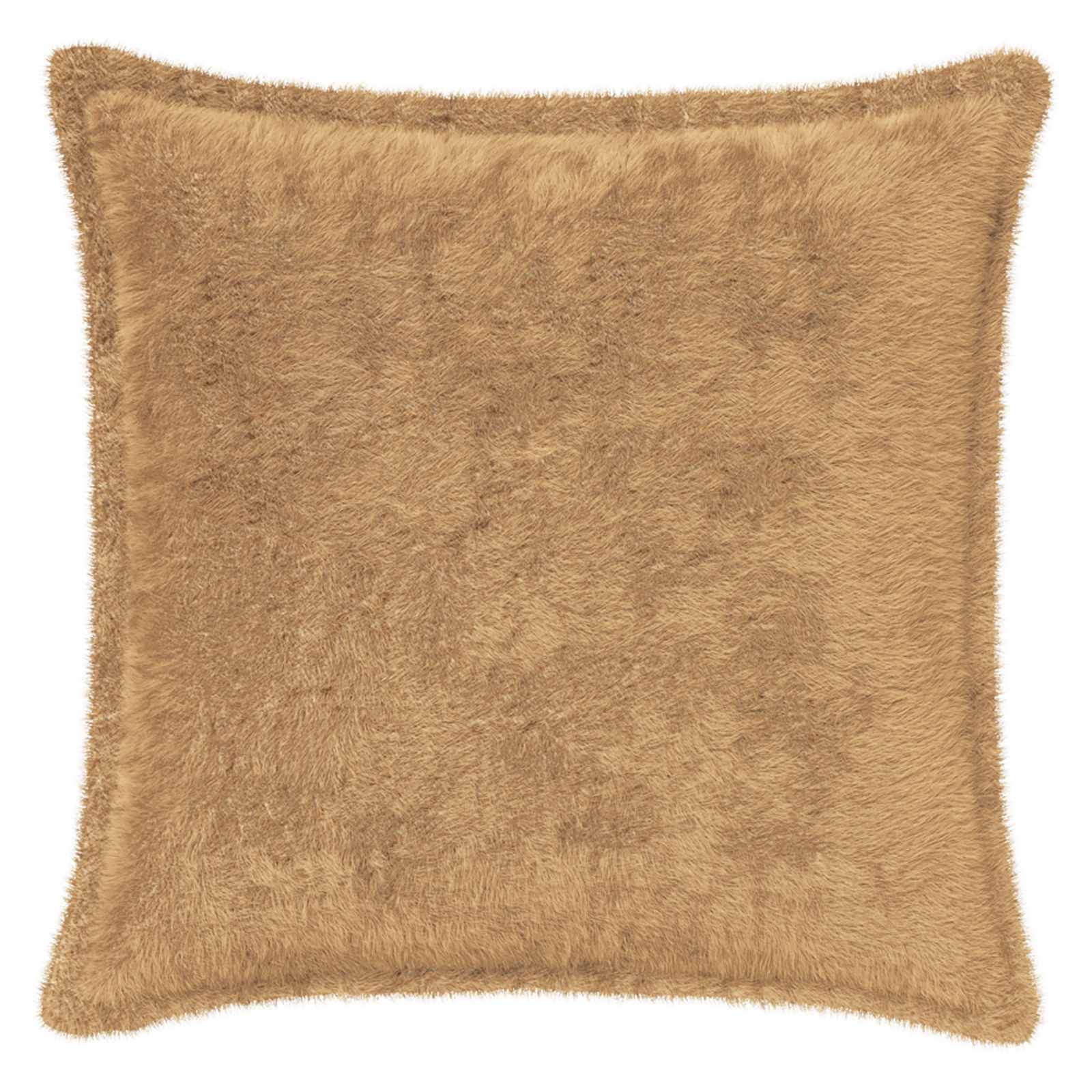 Párna huzat 6 db houten tópszínű 30 x 30 cm műnyúl szőr