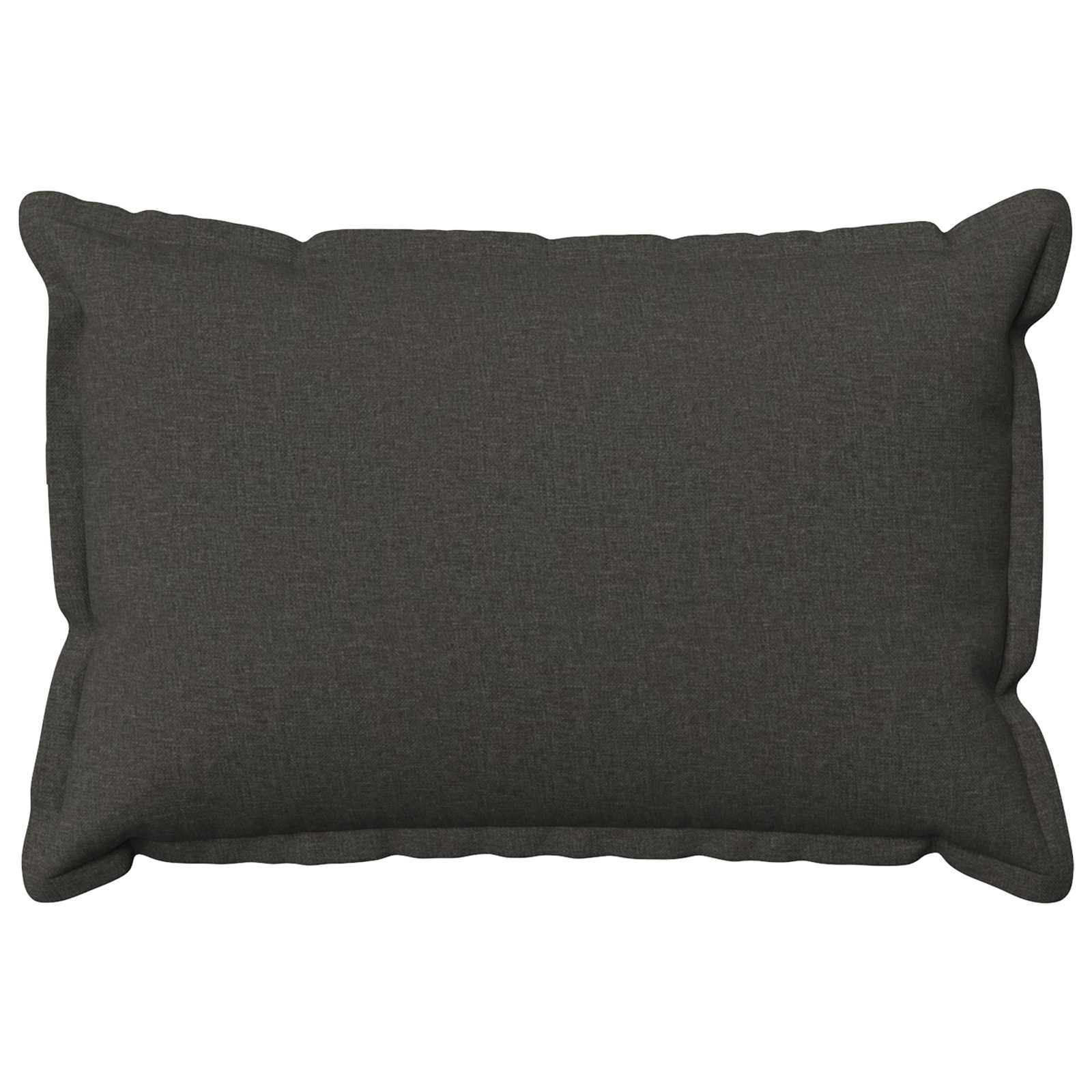 Párna huzat 2 db houten sötétszürke 30 x 50 cm műlenszövet