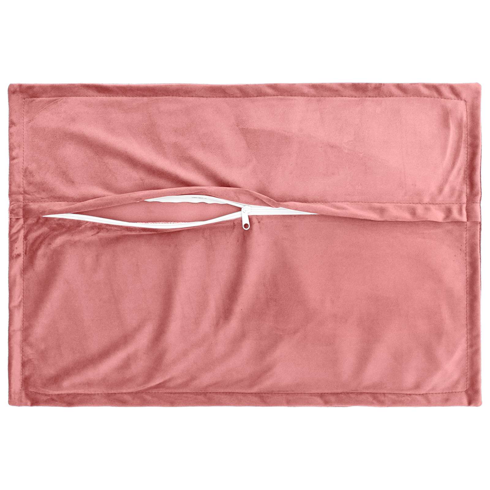 Párna huzat 2 pcs houten rózsaszín 30 x 50 cm bársony
