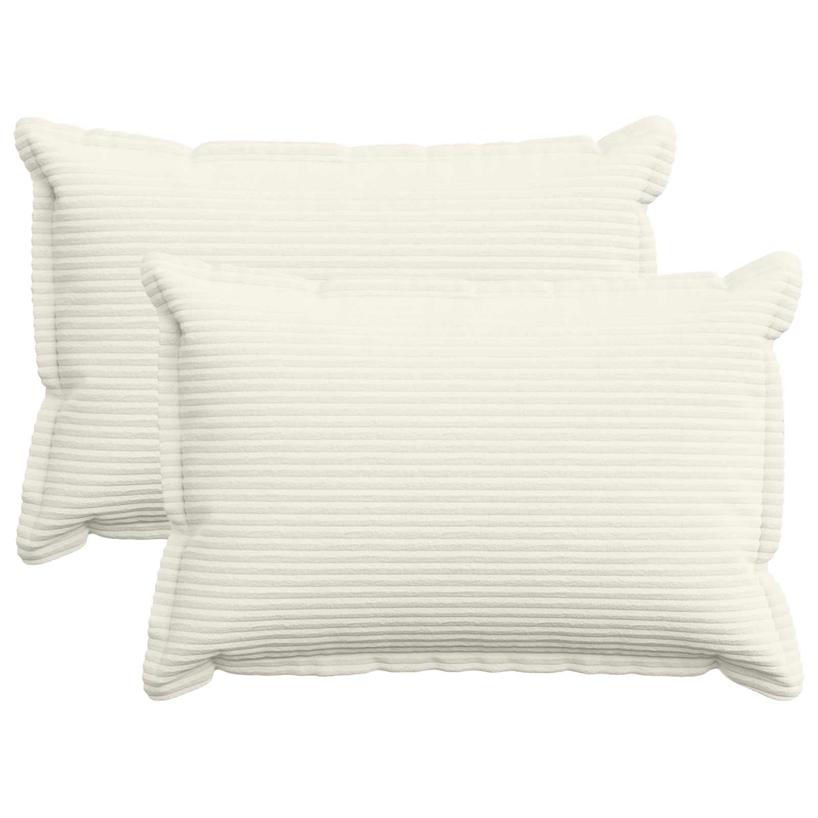 Párna huzat 2 db houten krémszínű 30 x 50 cm cord