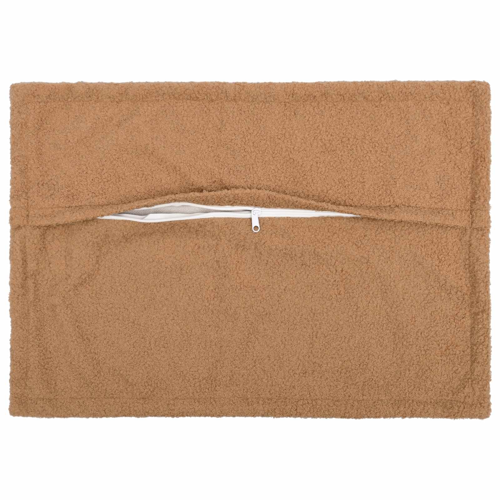 Párna huzat 2 pcs houten bézs 30 x 50 cm bouclé