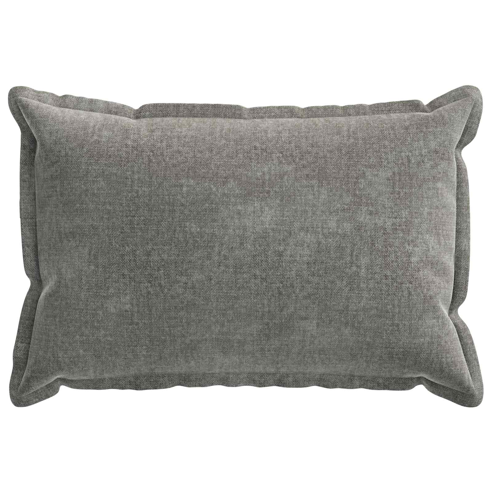 Párna huzat 2 db houten sötétszürke 30 x 50 cm chenille szövet