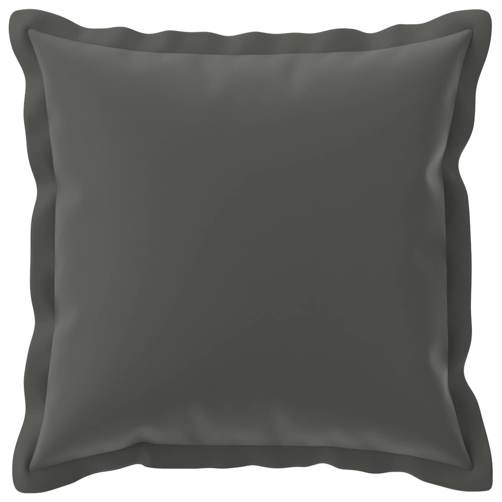 Párna huzat 2 db houten antracitszürke 35 x 35 cm poliészter