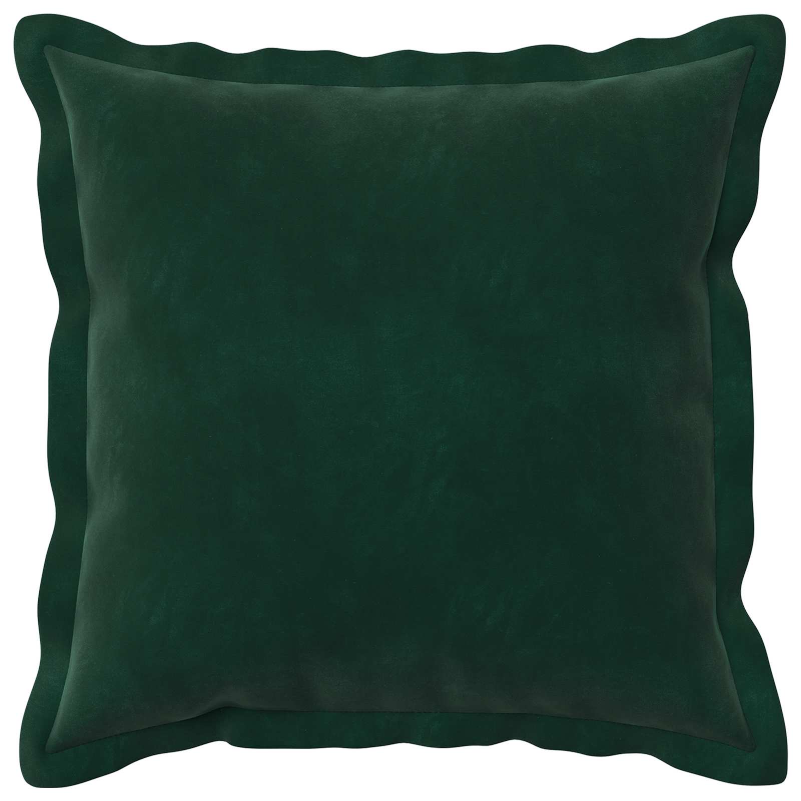 Párna huzat 2 pcs houten sötétzöld 40 x 40 cm bársony