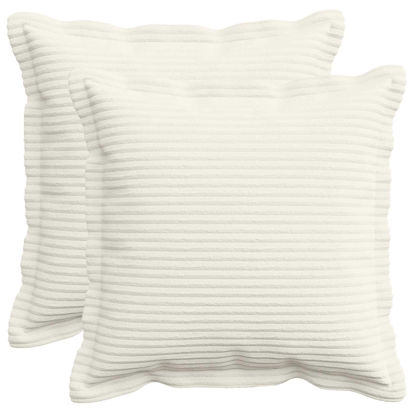 Párna huzat 2 db houten krémszínű 40 x 40 cm cord