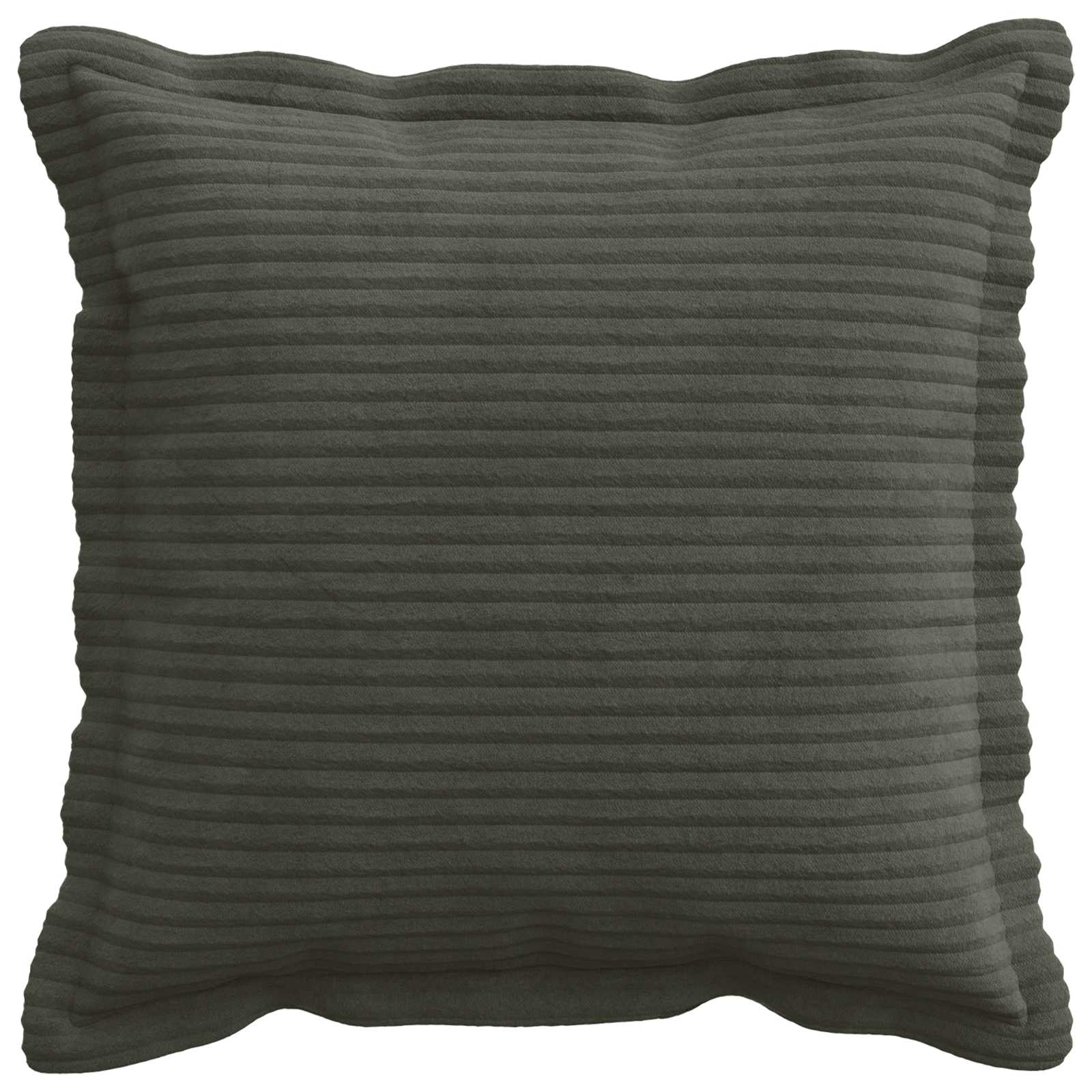 Párna huzat 12 db houten antracitszürke 40 x 40 cm cord