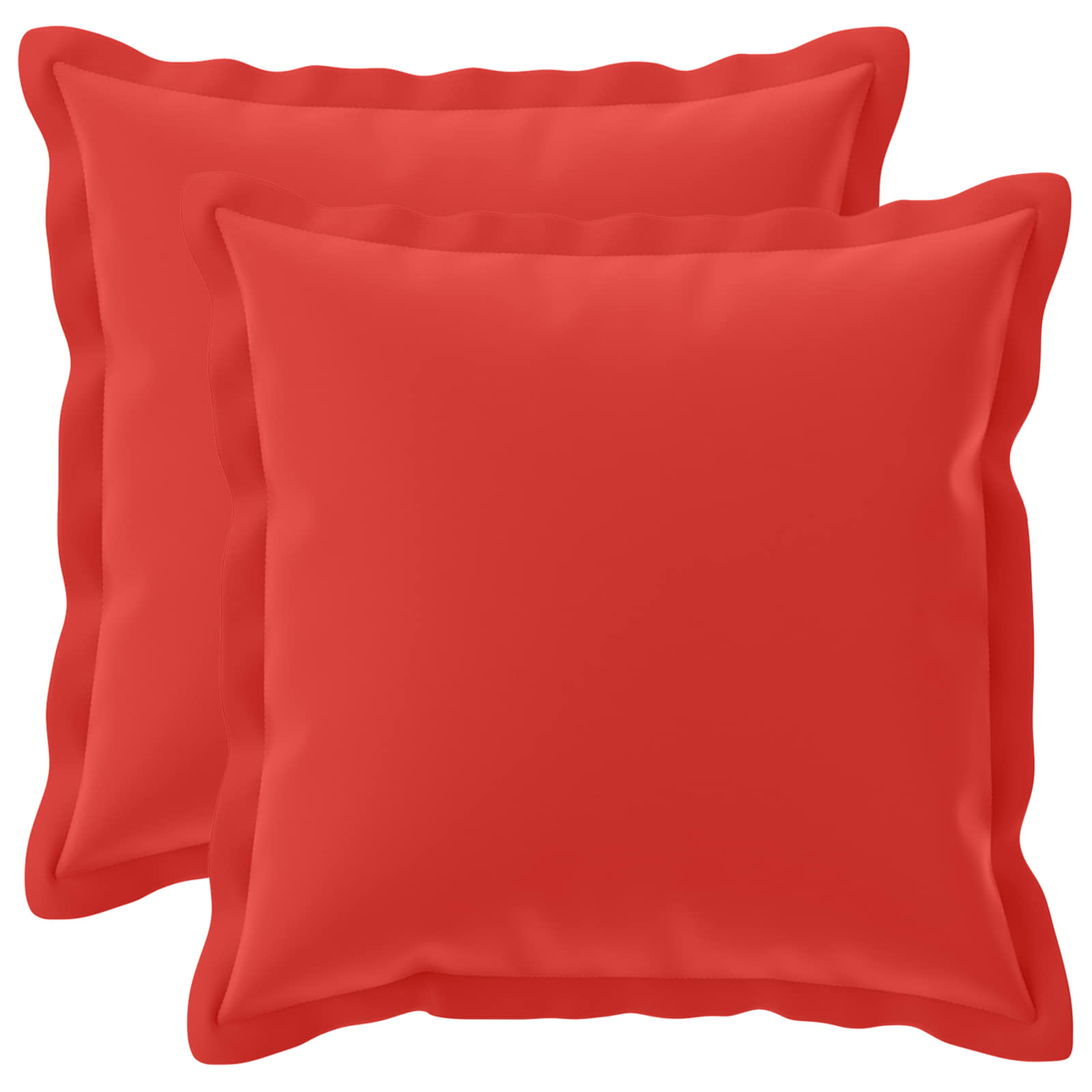 Párna huzat 2 db houten piros 40 x 40 cm poliészter