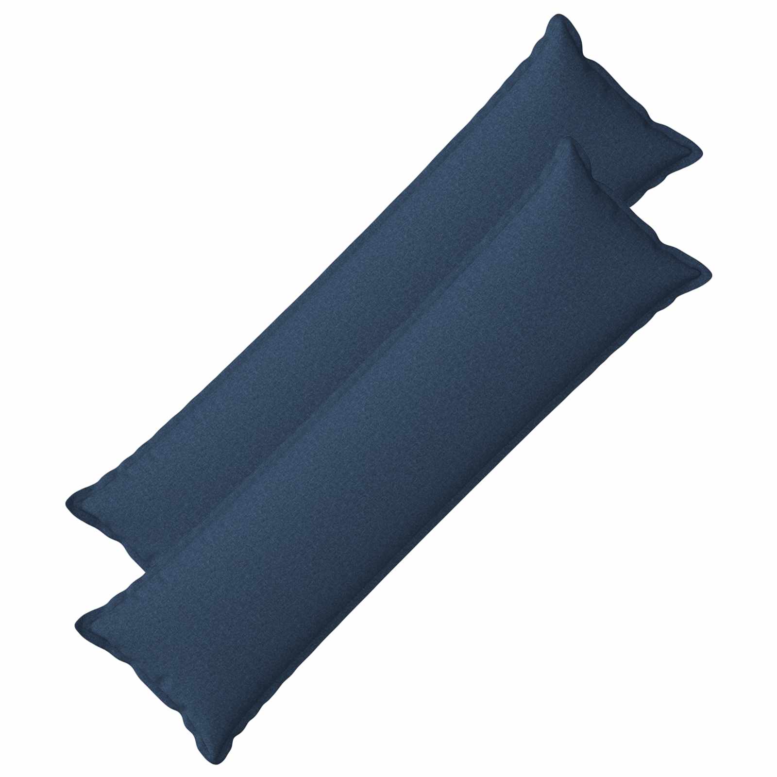 Párna huzat 2 pcs houten kék 40 x 145 cm műlenszövet