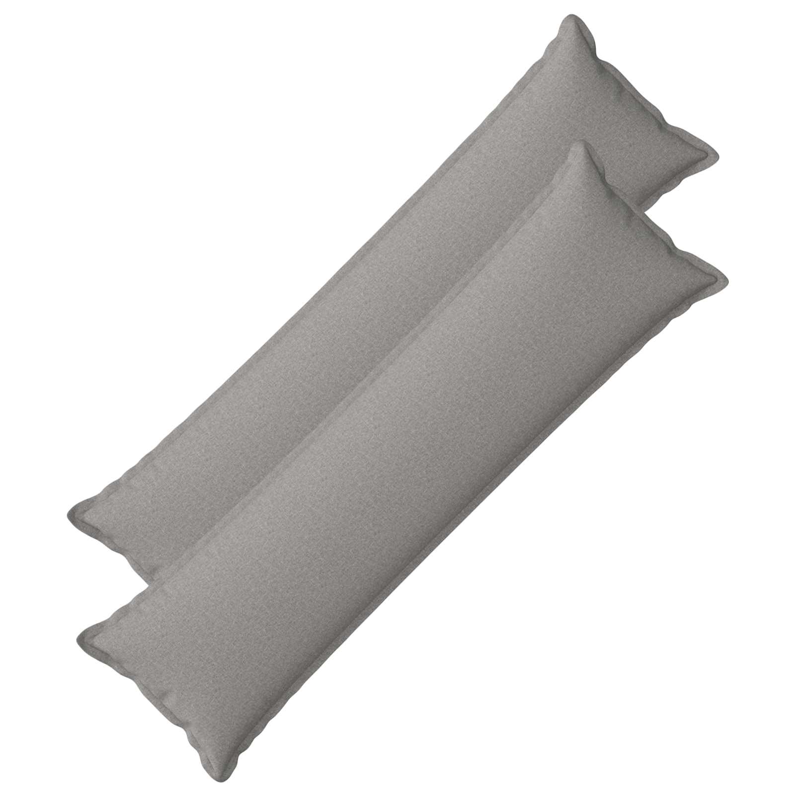 Párna huzat 2 pcs houten felhőszürke 40 x 145 cm műlenszövet