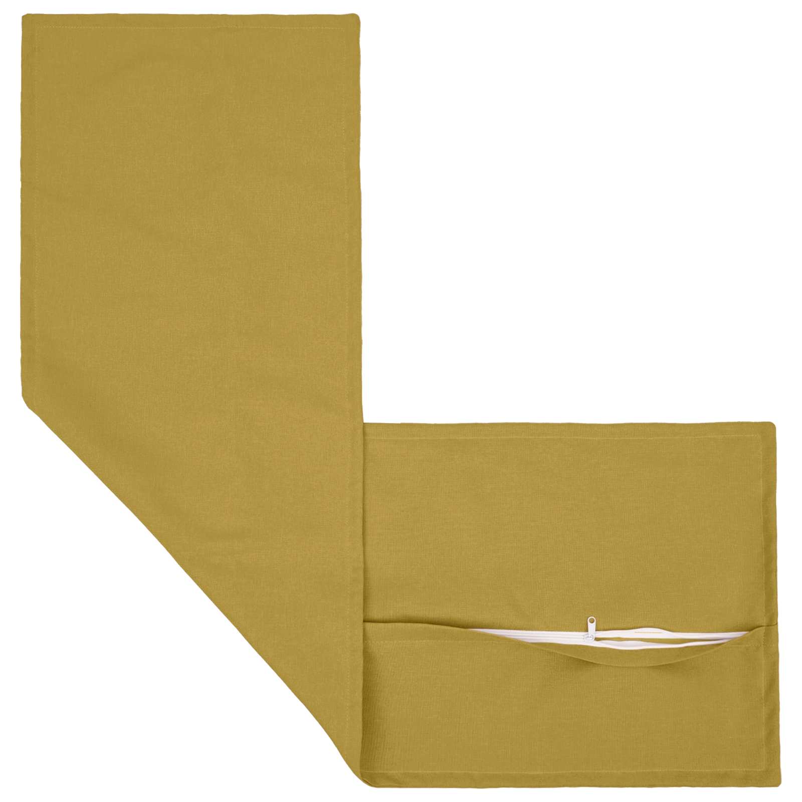 Párna huzat 2 pcs houten világos zöld 40 x 145 cm műlenszövet