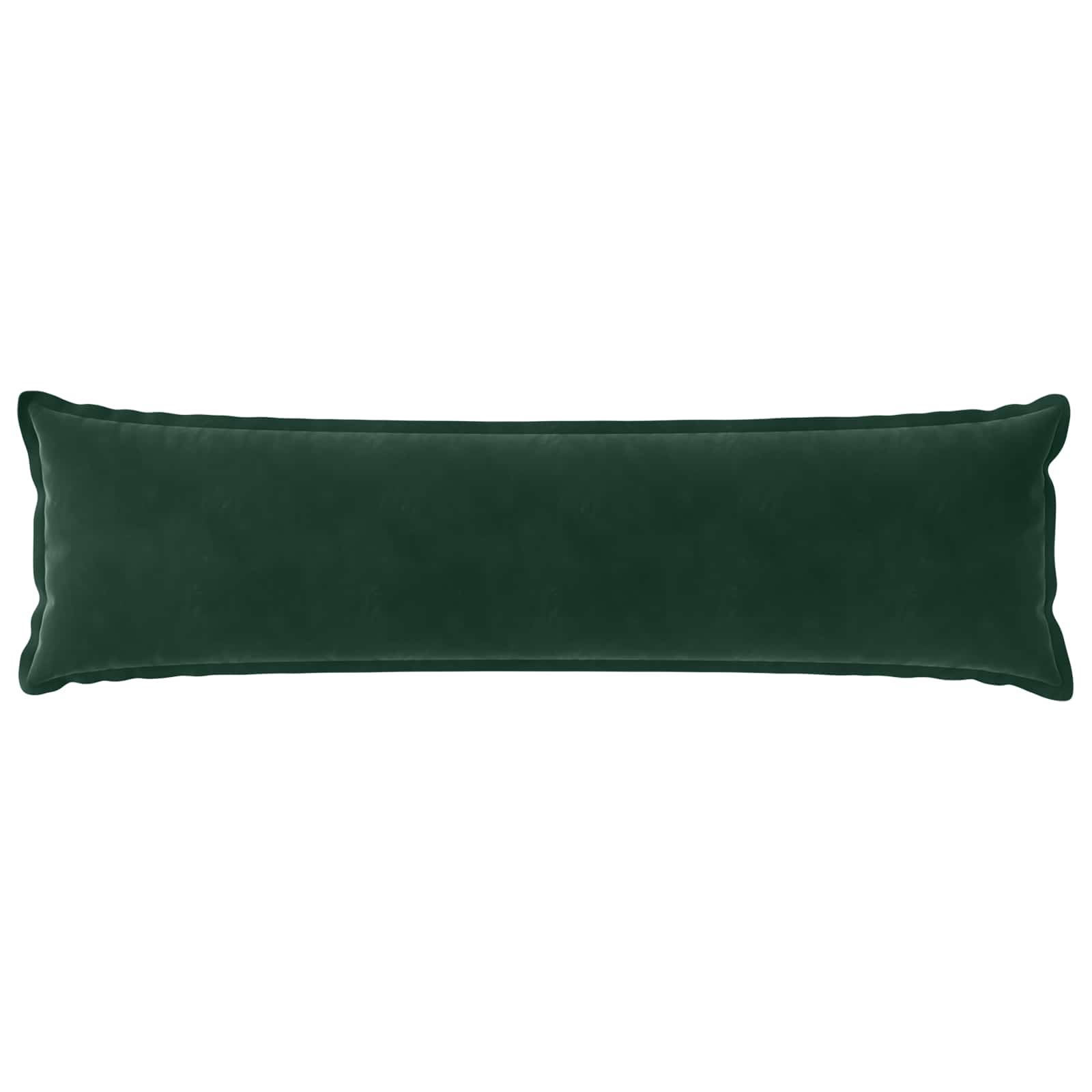 Párna huzat houten sötétzöld 40 x 145 cm bársony