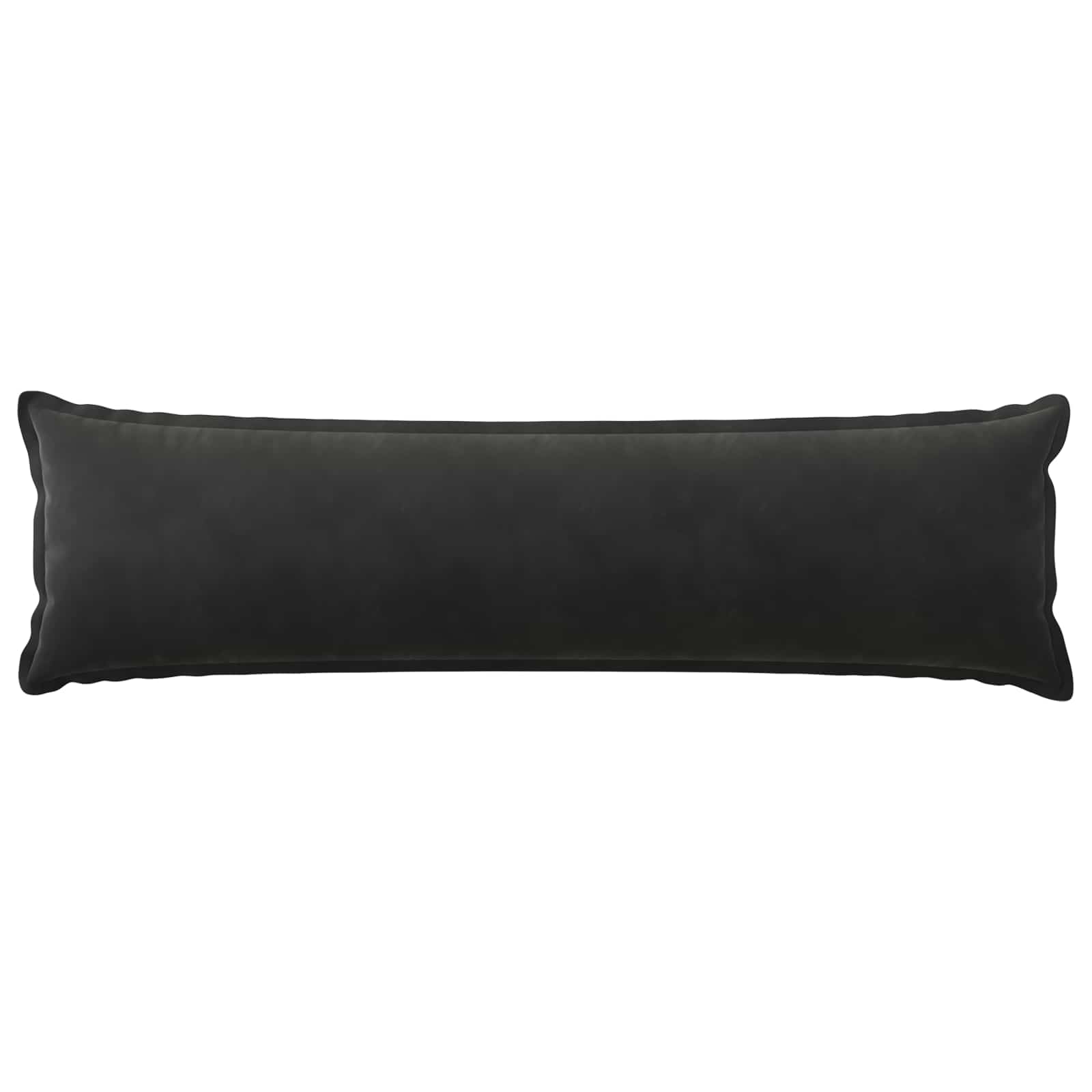 Párna huzat houten fekete 40 x 145 cm bársony
