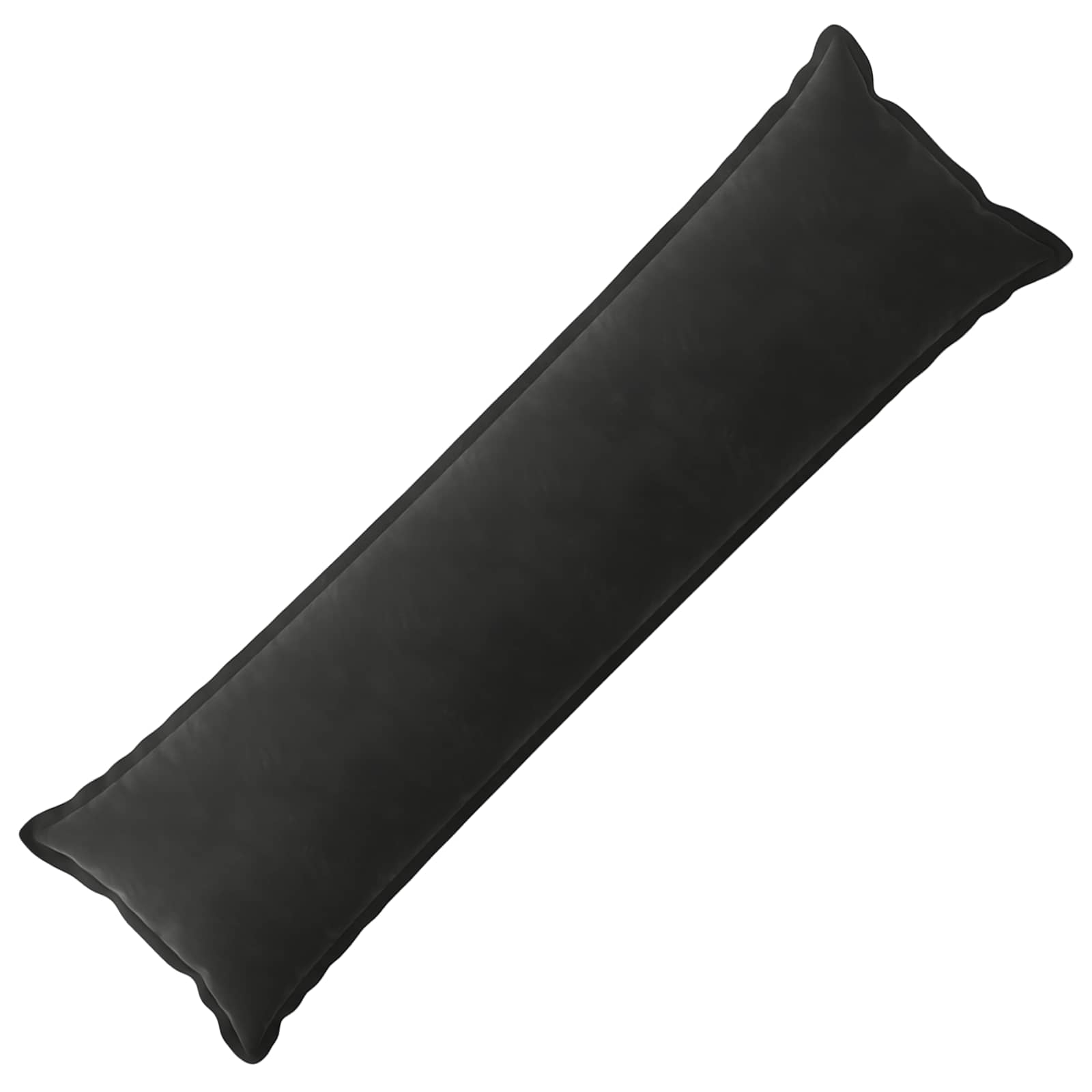 Párna huzat houten fekete 40 x 145 cm bársony