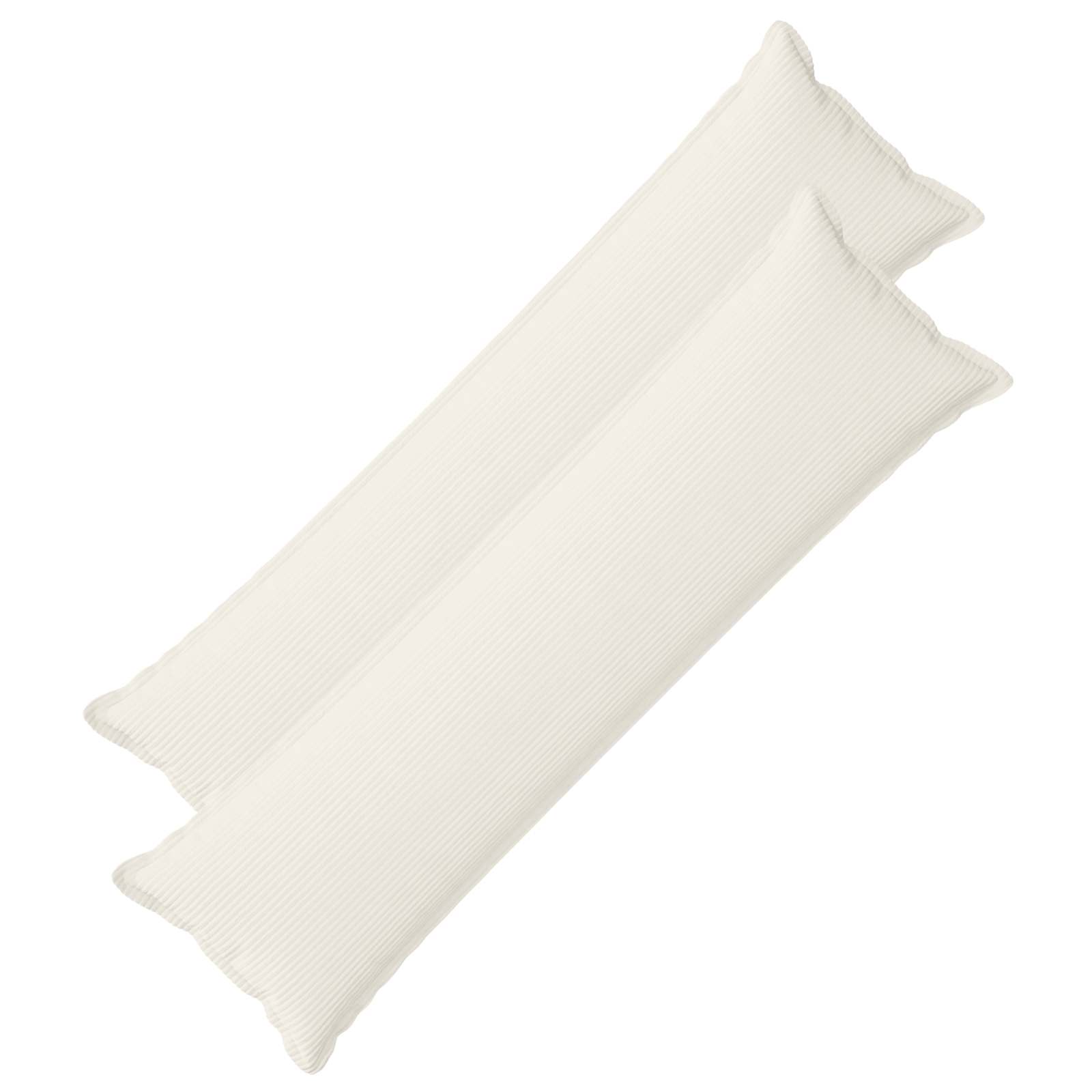 Párna huzat 2 db houten krémszínű 40 x 145 cm cord