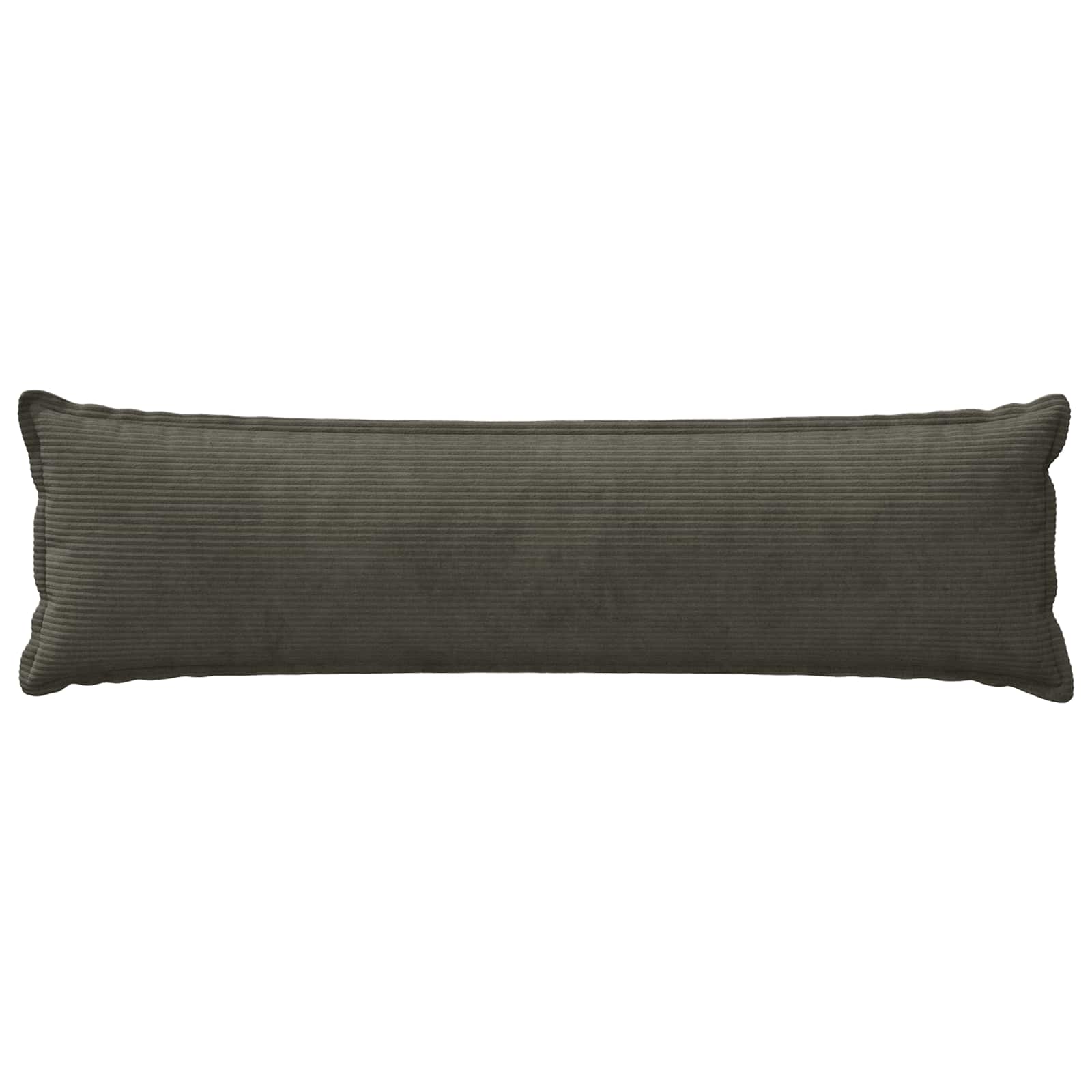 Párna huzat houten antracitszürke 40 x 145 cm cord