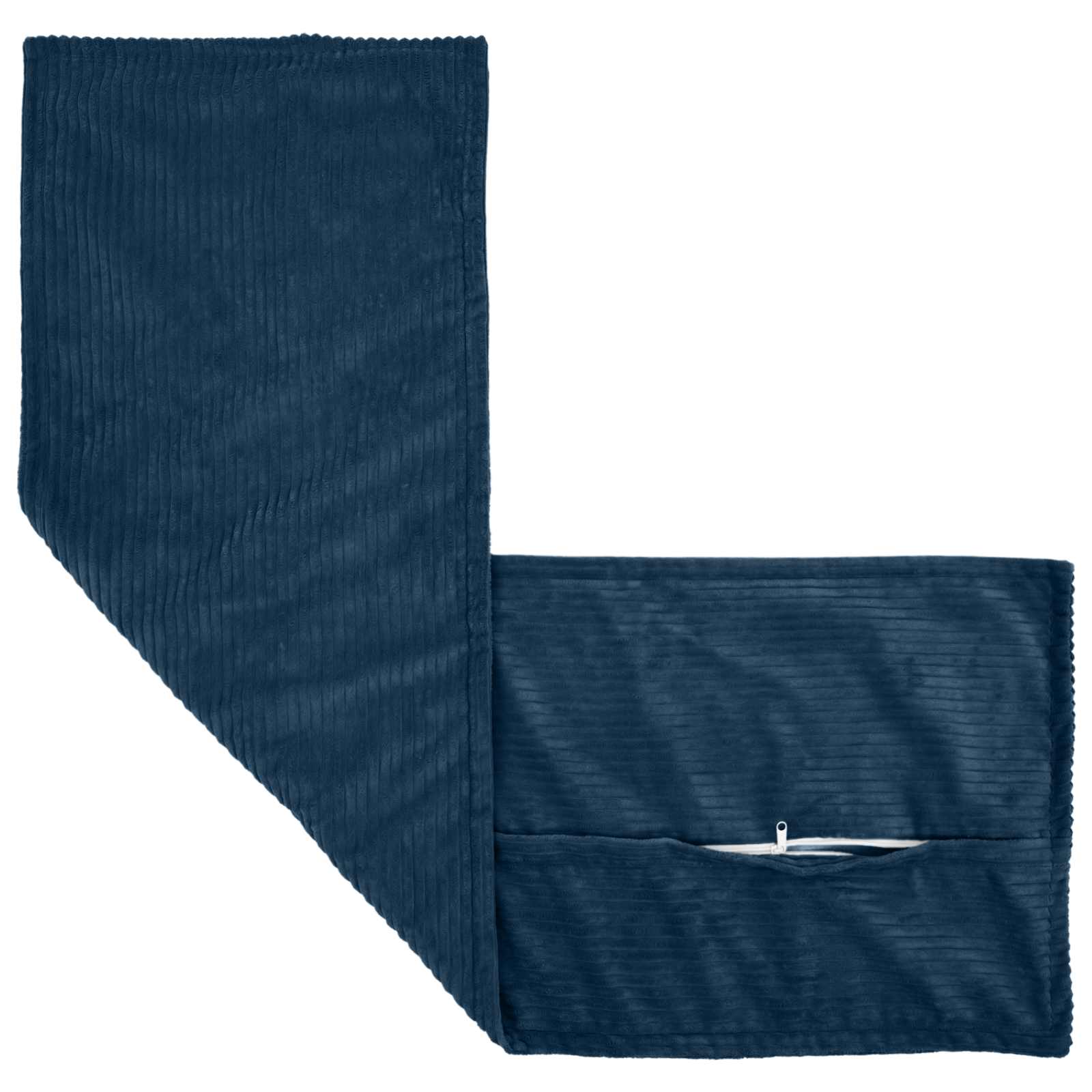 Párna huzat houten sötétkék 40 x 145 cm cord