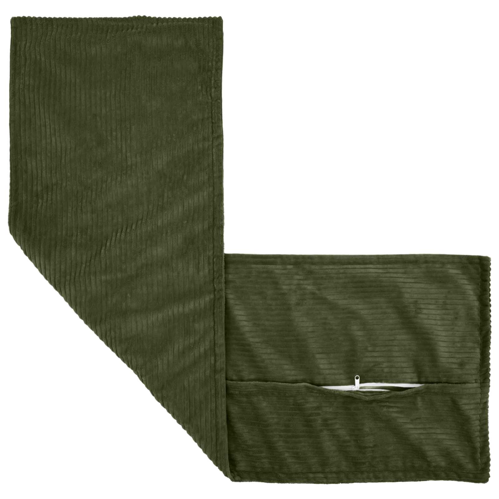 Párna huzat 2 db houten zöld 40 x 145 cm cord
