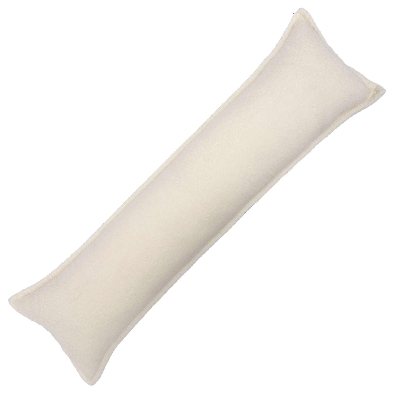 Párna huzat houten krémszínű 40 x 145 cm bouclé