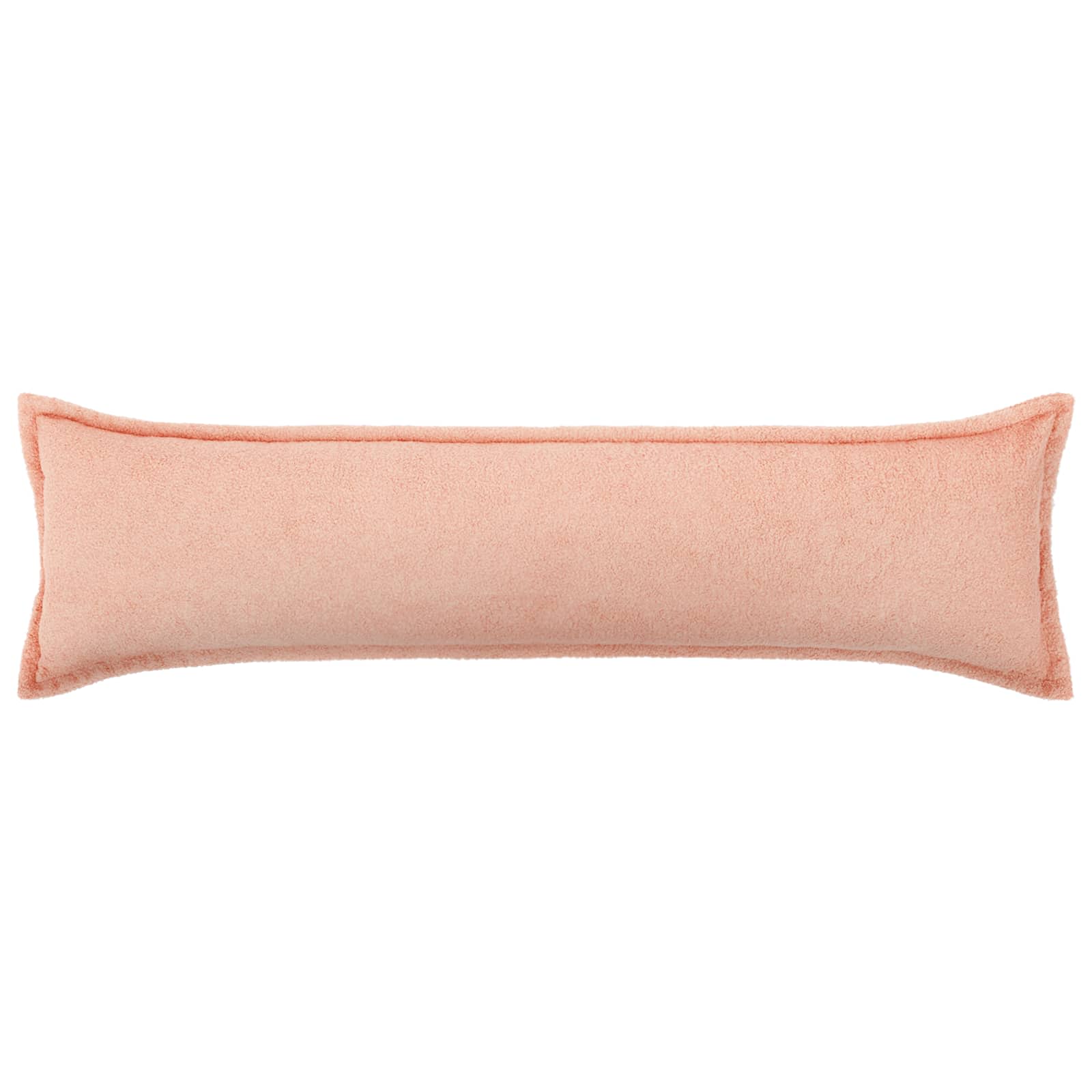 Párna huzat houten rózsaszín 40 x 145 cm bouclé