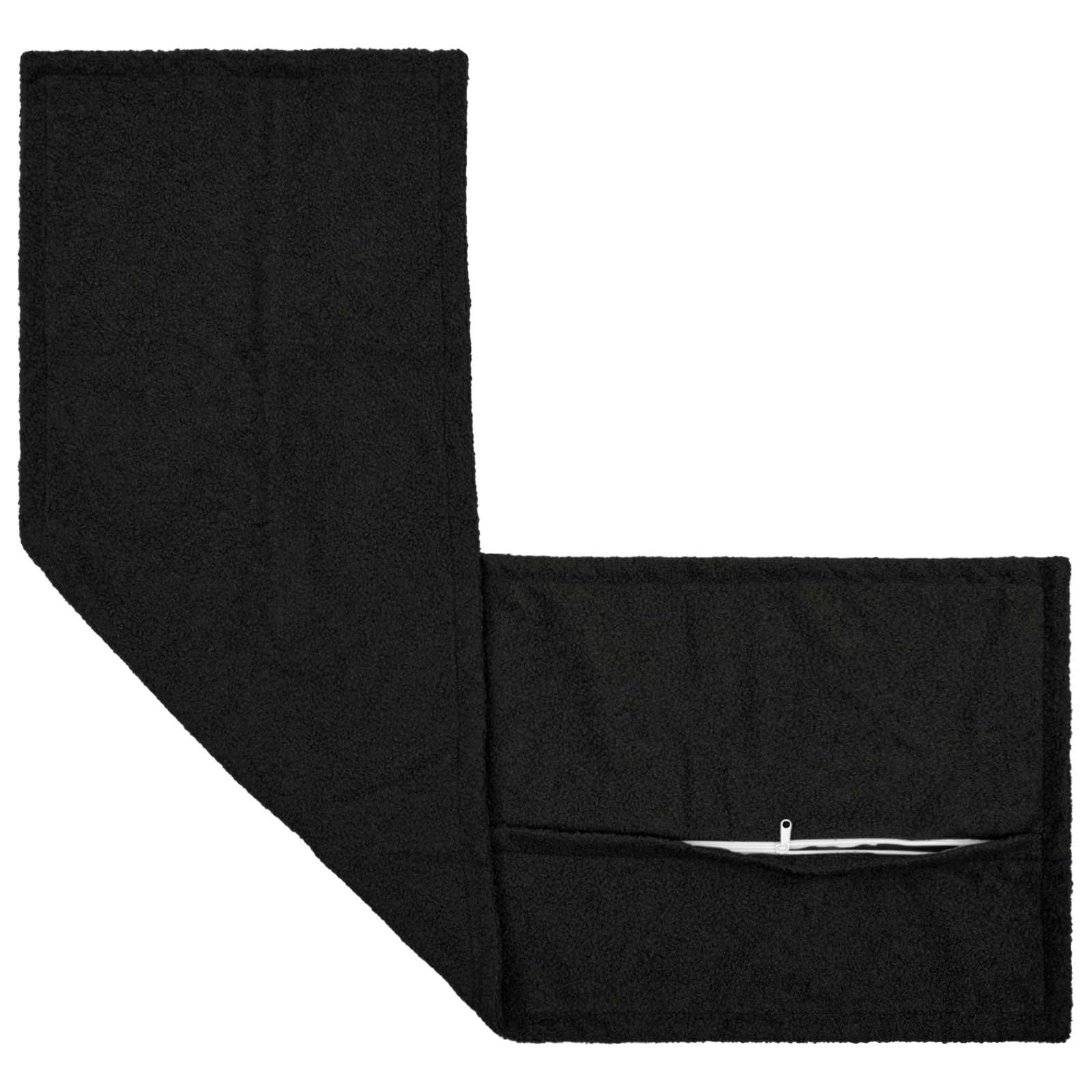 Párna huzat houten fekete 40 x 145 cm bouclé