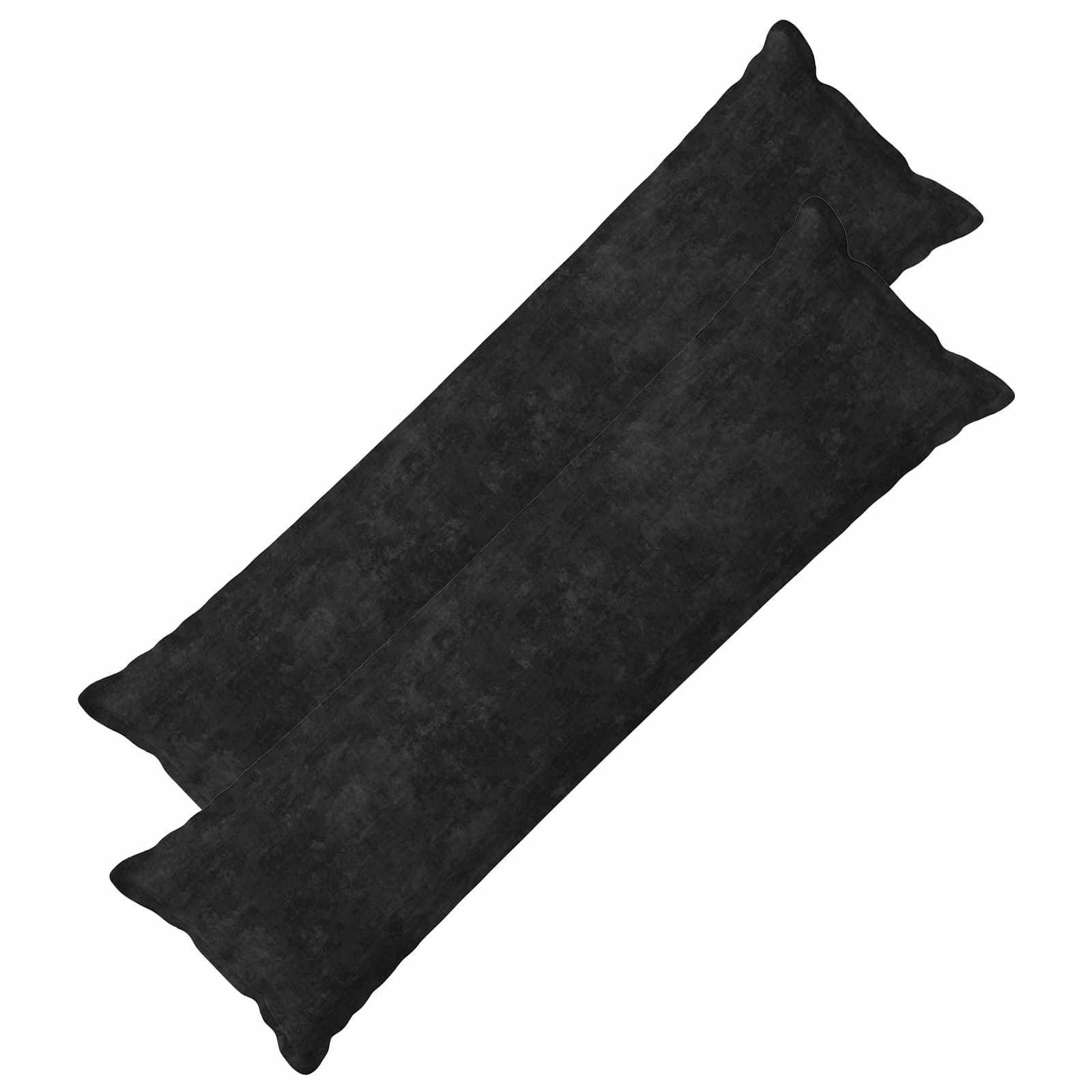 Párna huzat 2 db houten antracitszürke 40 x 145 cm