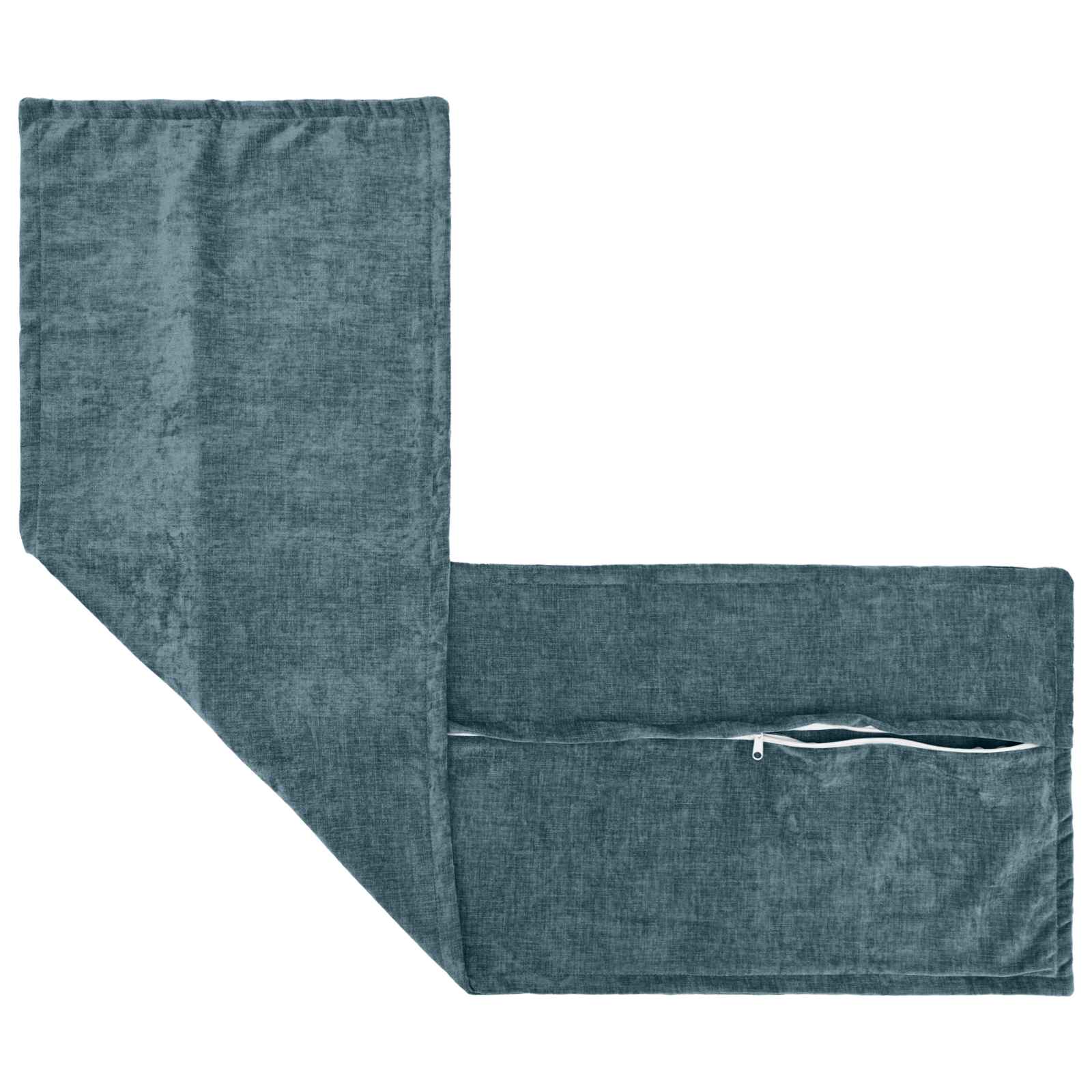 Párna huzat 2 pcs houten kék 40 x 145 cm chenille szövet