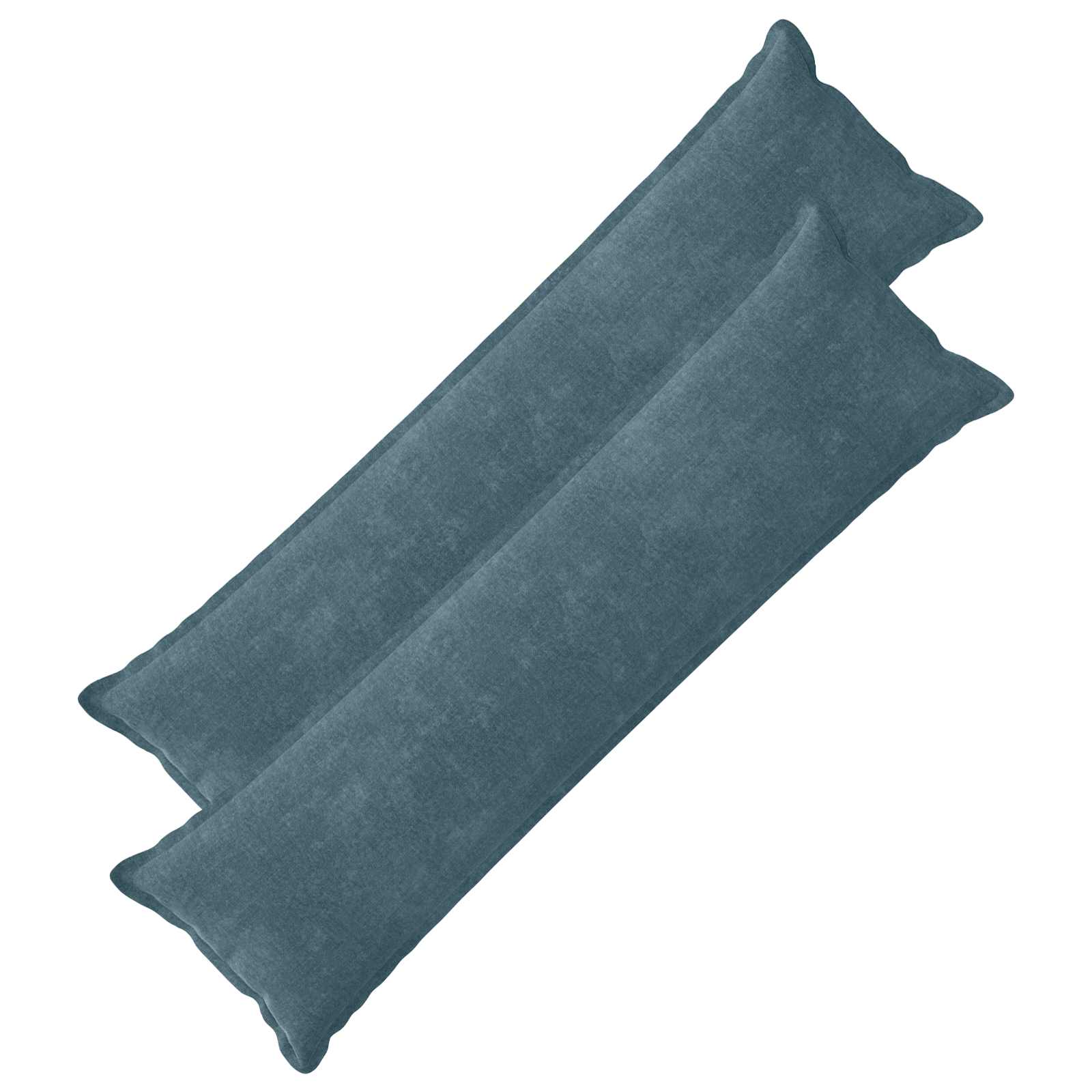 Párna huzat 2 pcs houten kék 40 x 145 cm chenille szövet
