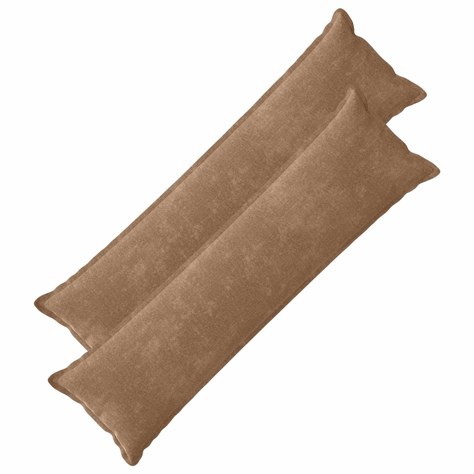 Párna huzat 2 pcs houten barna 40 x 145 cm chenille szövet