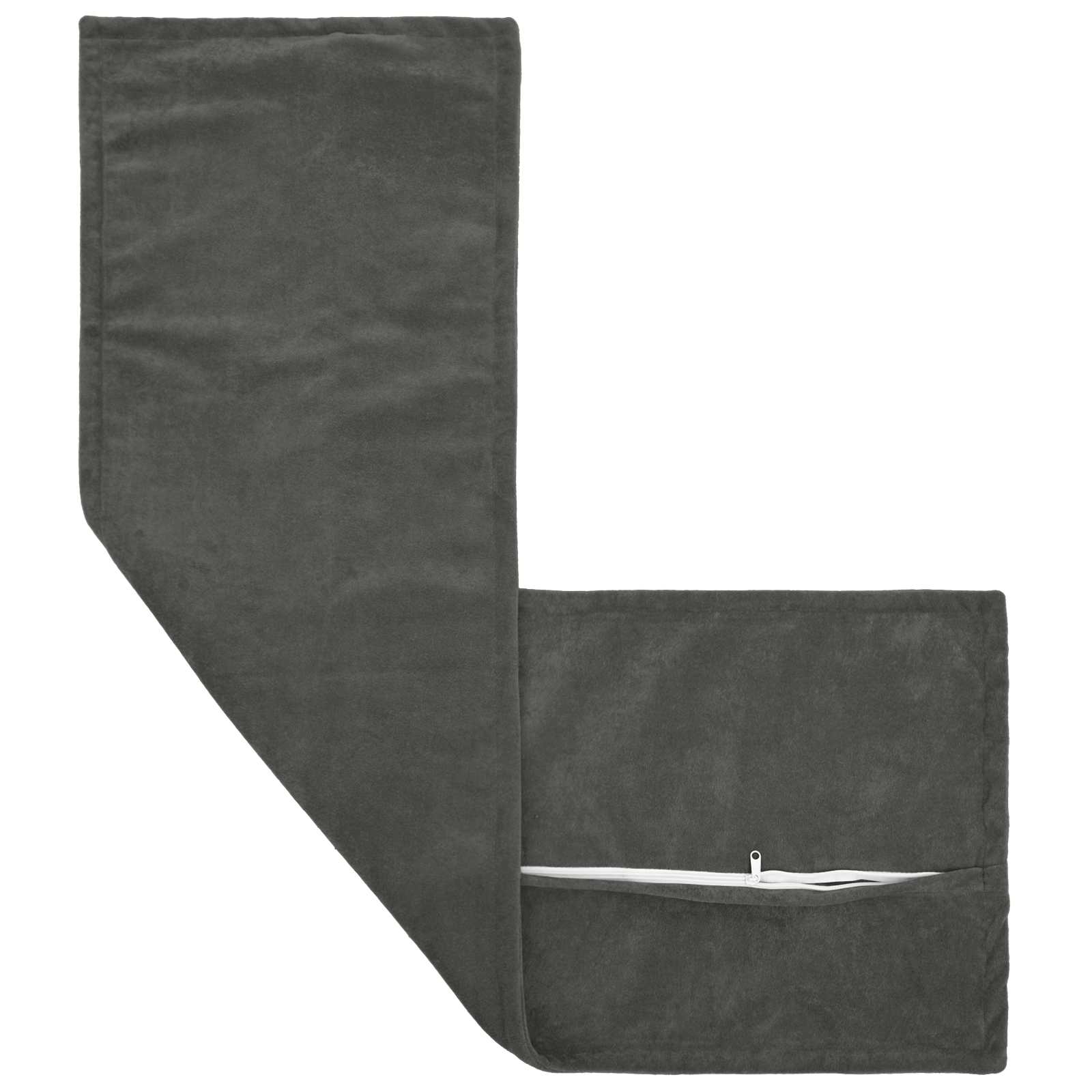 Párna huzat houten antracitszürke 40 x 145 cm mikroszálas plüss