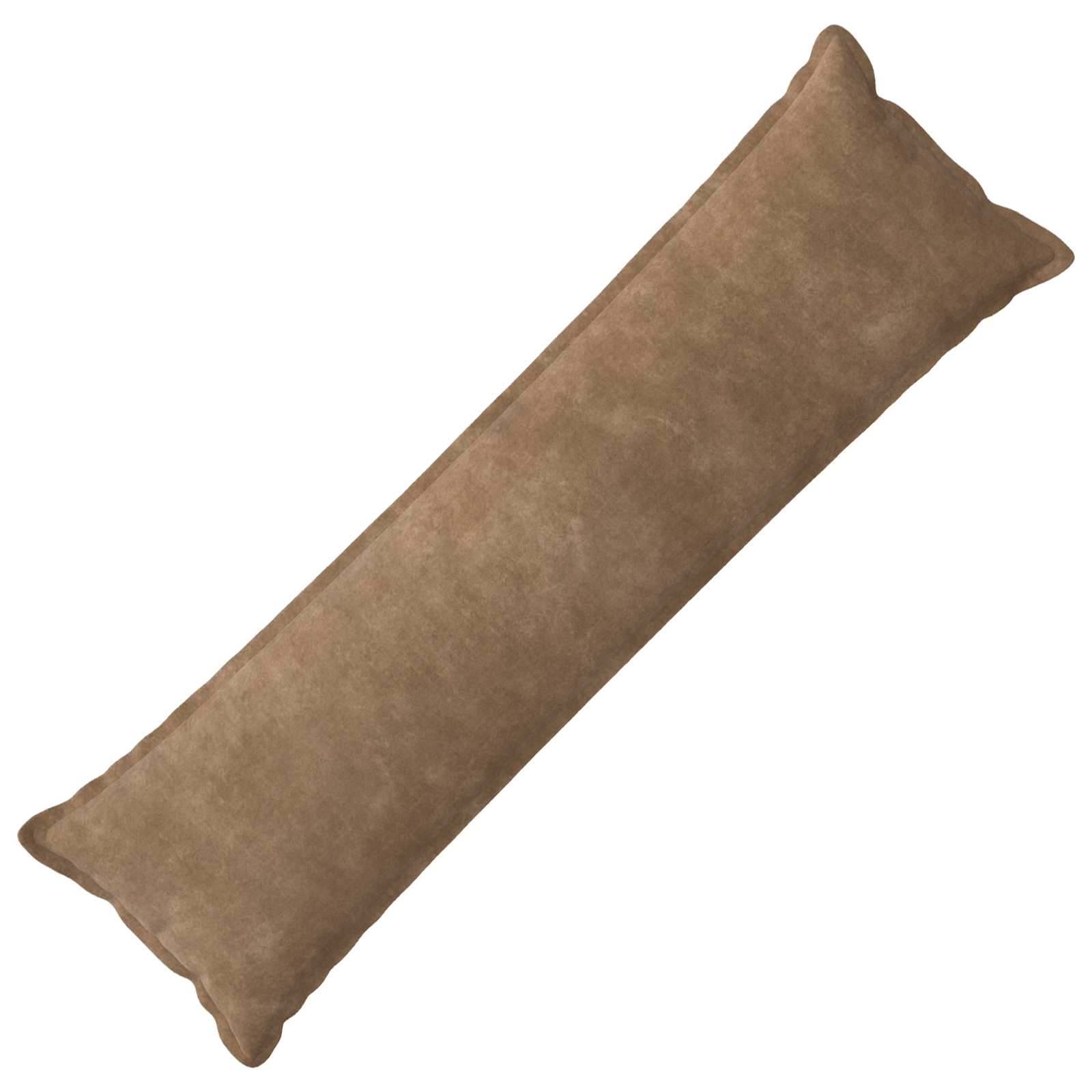 Párna huzat houten tópszínű 40 x 145 cm mikroszálas plüss