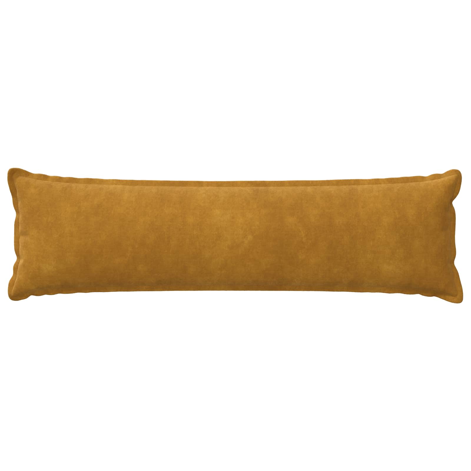 Párna huzat houten sárga 40 x 145 cm mikroszálas plüss