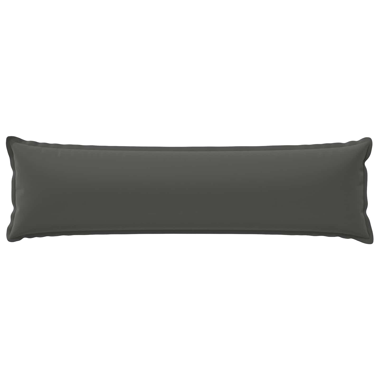 Párna huzat 2 db houten antracitszürke 40 x 145 cm poliészter