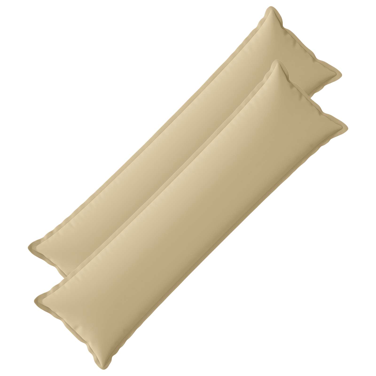 Párna huzat 2 db houten bézs 40 x 145 cm poliészter